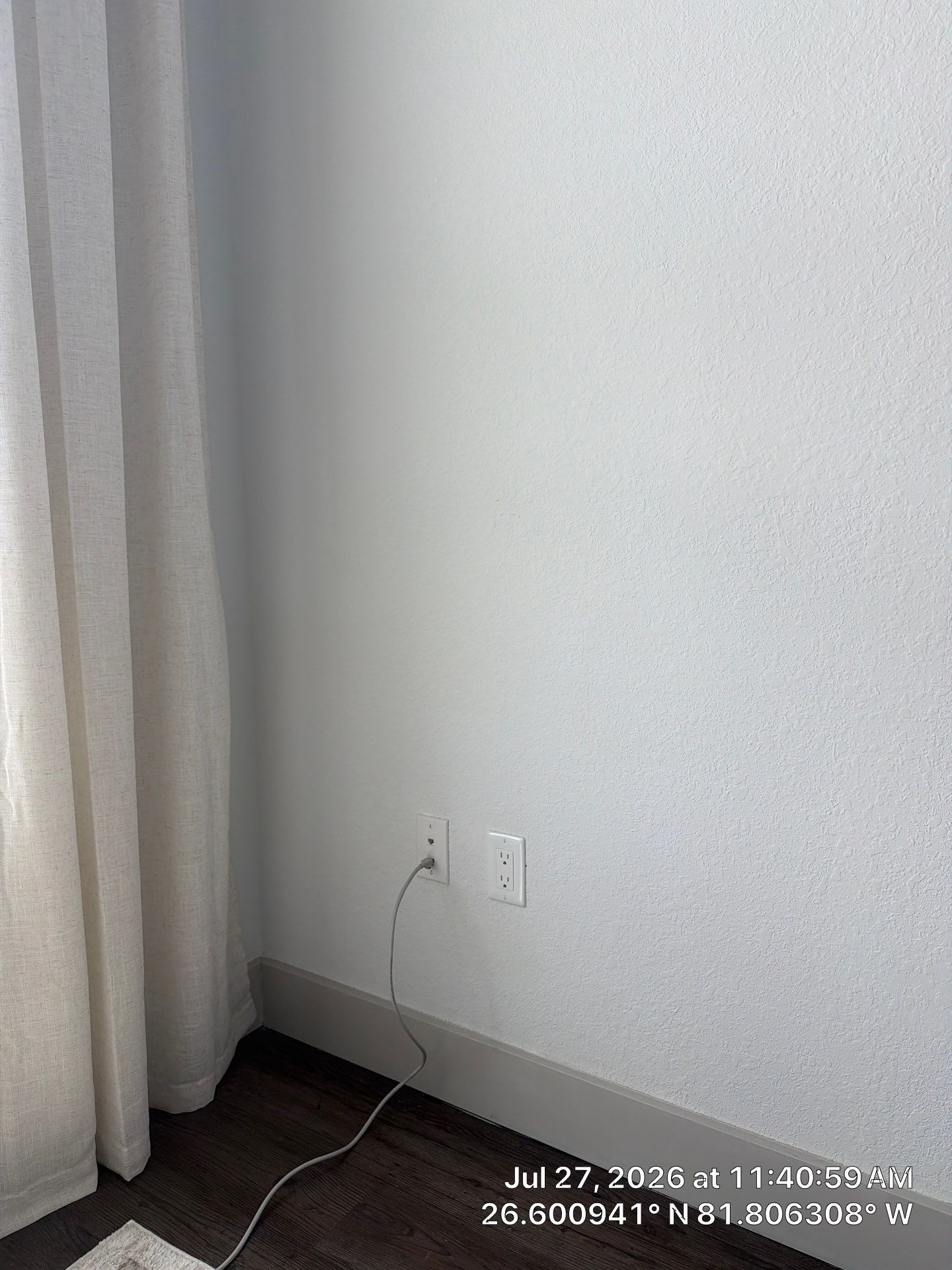 Custom Horizontal Blind and Curtain Installation in Fort Myers by CompanyCam Sales Demo