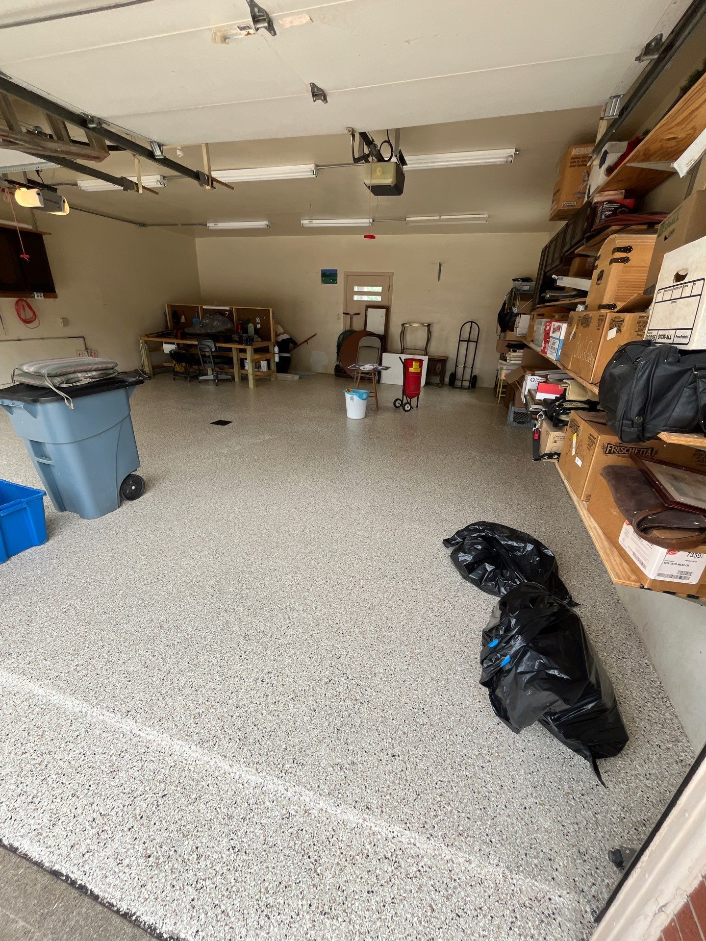 Porch + Garage Project in South Park Township by Floors in a Day, Inc