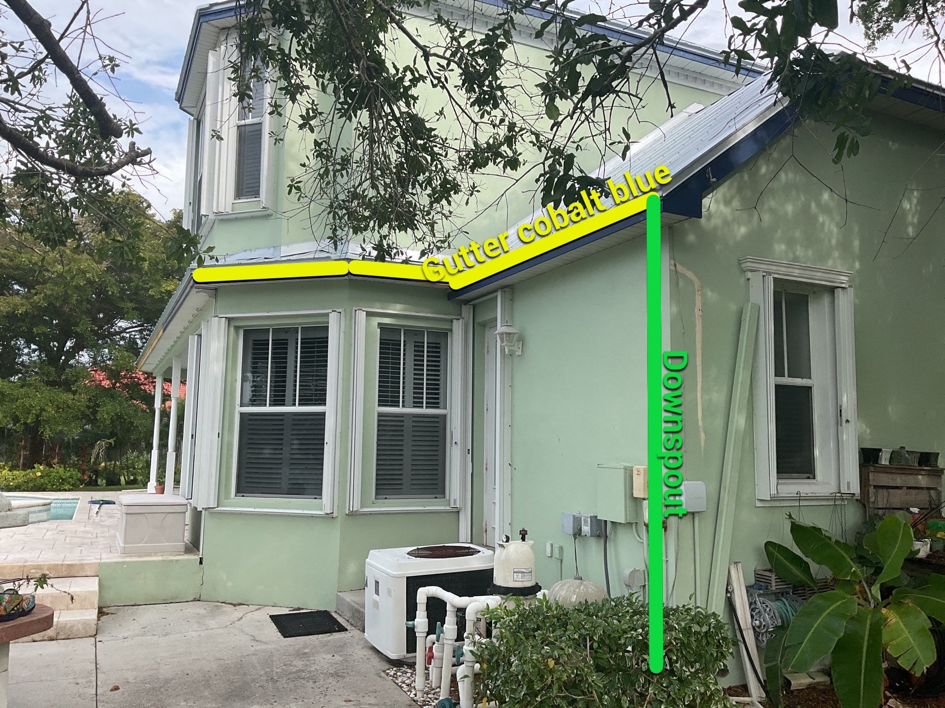 7-Inch Seamless Gutters in Cape Coral FL by Gutter Professors