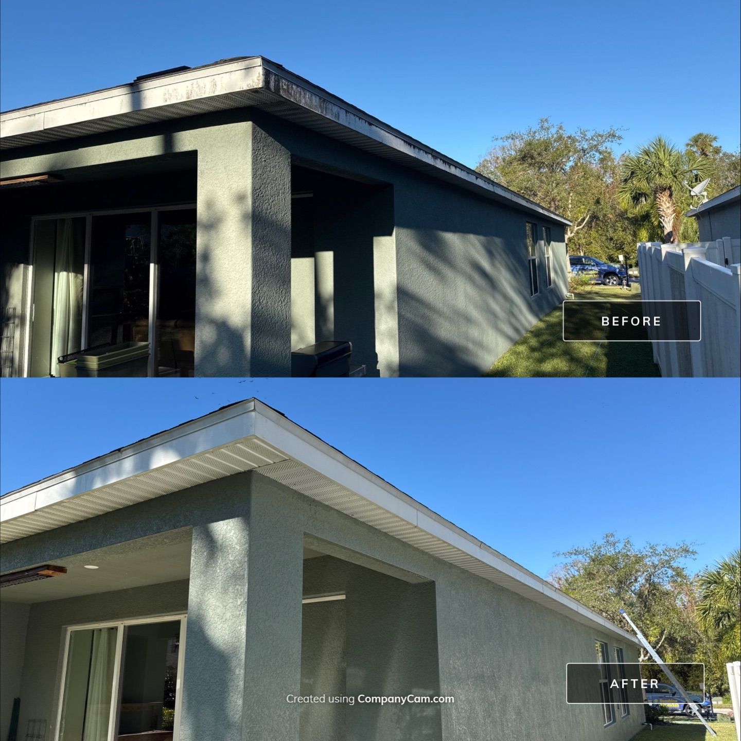 Asphalt Shingle Roof & Fascia Cleaning in Old Mill Preserve, Palmetto, FL | Sunshine AquaWash by Sunshine AquaWash