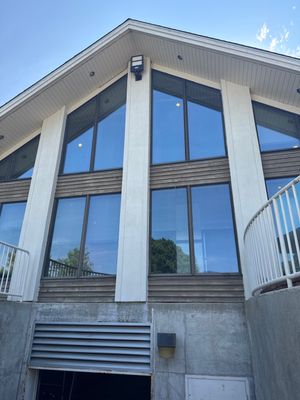 Commercial Cleaning using Building SoftWash & Pressure washing