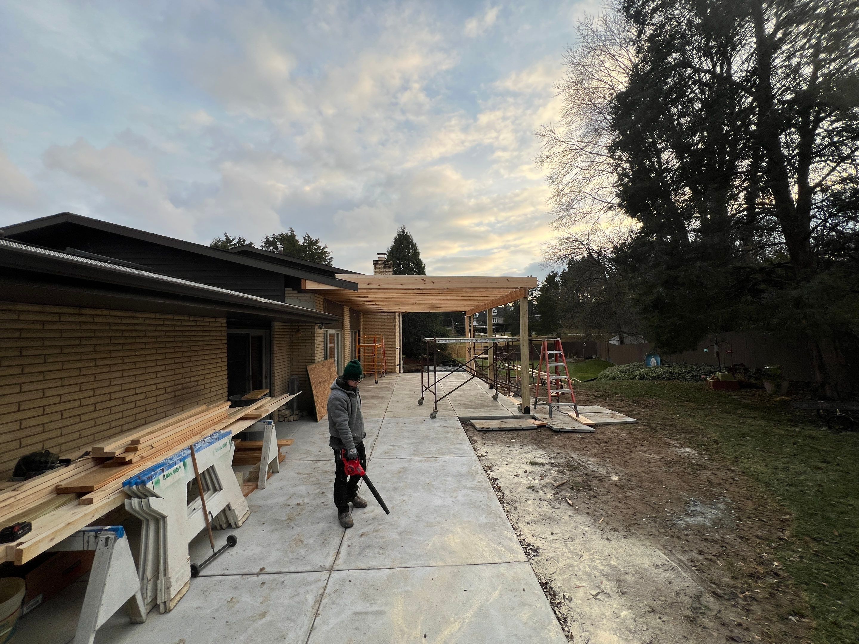 Centerville Covered Patio by Zengel Group
