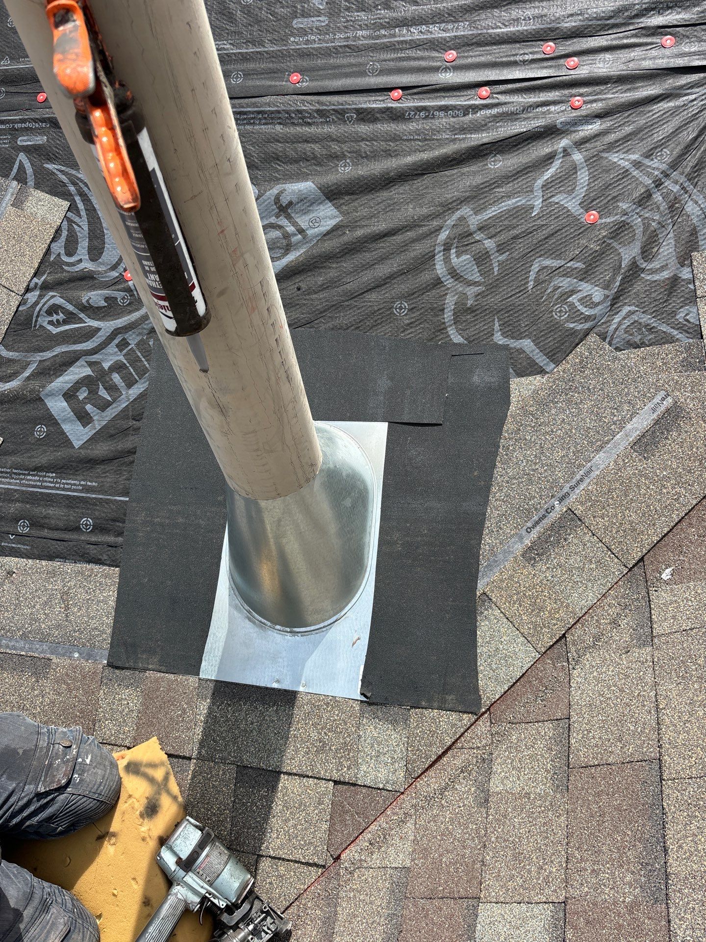 Residential Roofing Installation using Owen's Corning Duration (Lifetime) Shingles by Roof Repair Company