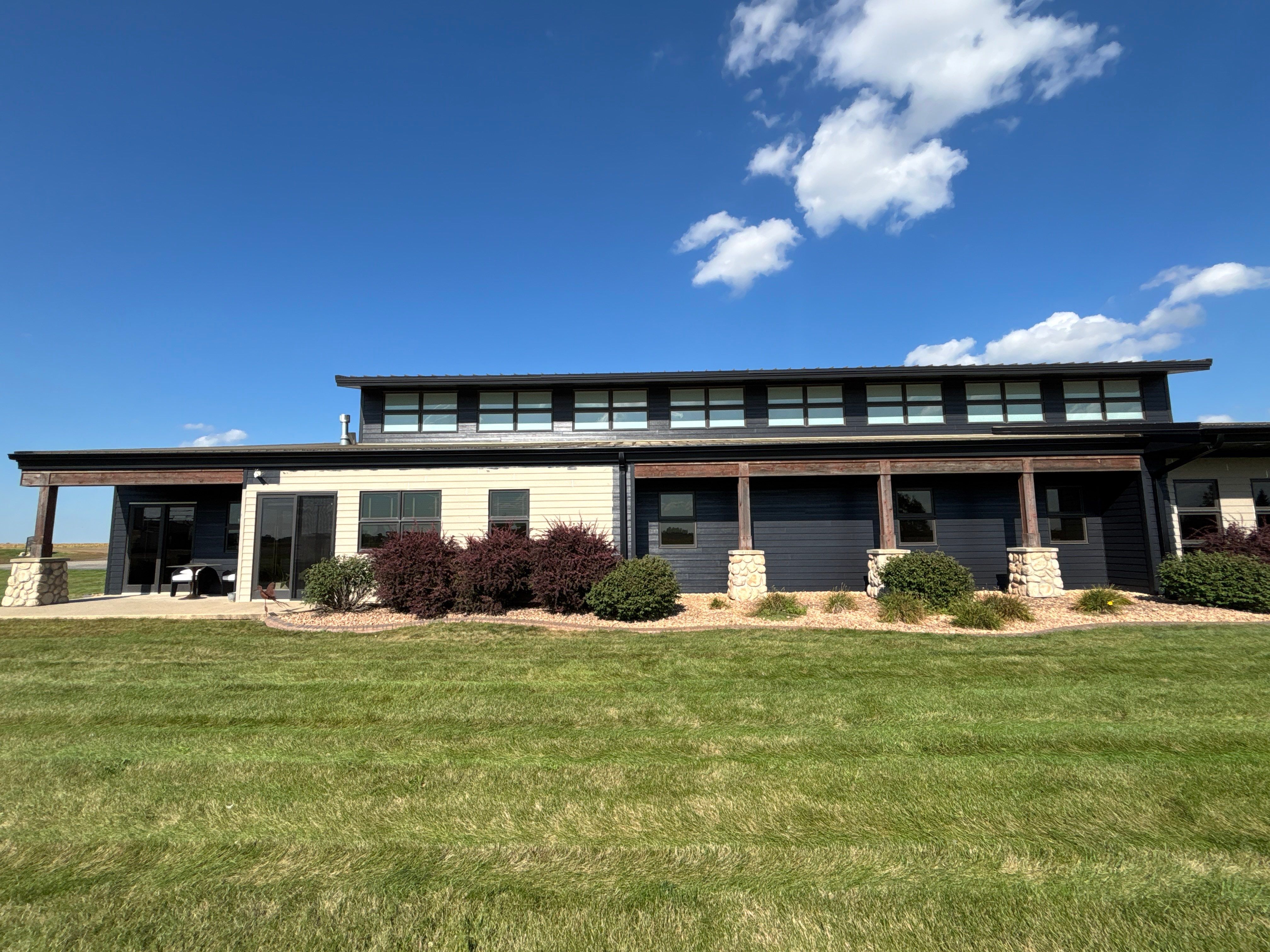 6-Inch Black Commercial Seamless Gutters with Snow Rails– Sleepy Eye, MN by Next Level Seamless Gutters / Exteriors Inc.