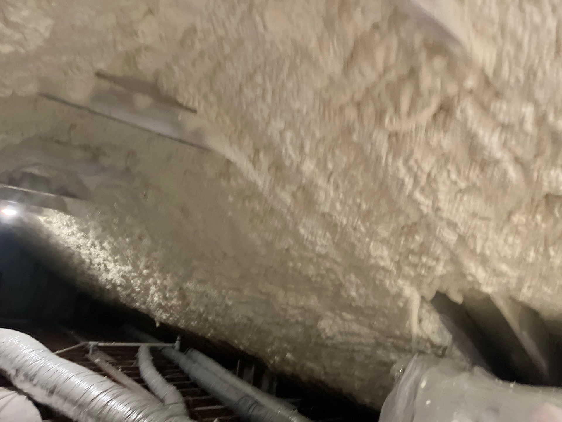 Basement Exterior Walls using Closed Cell Spray Foam by NYS Foam & Energy
