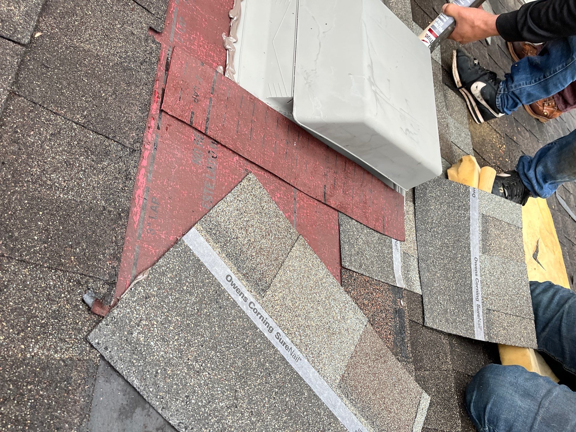 Residential Roofing Repair using Owen's Corning Duration (Lifetime) Shingles by Roof Repair Company