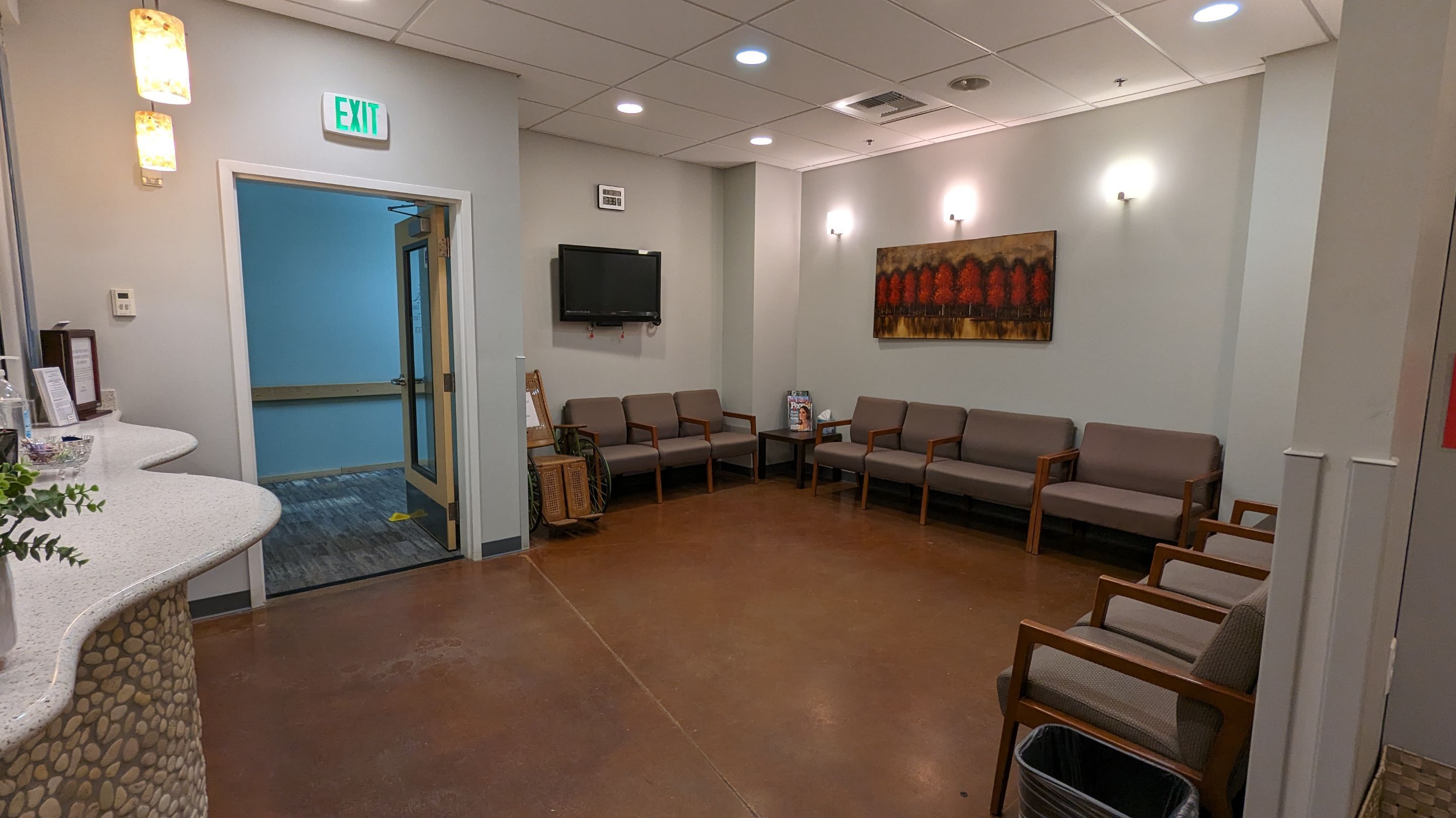 Physical Therapy Office Refresh by Midnight Sun Painting