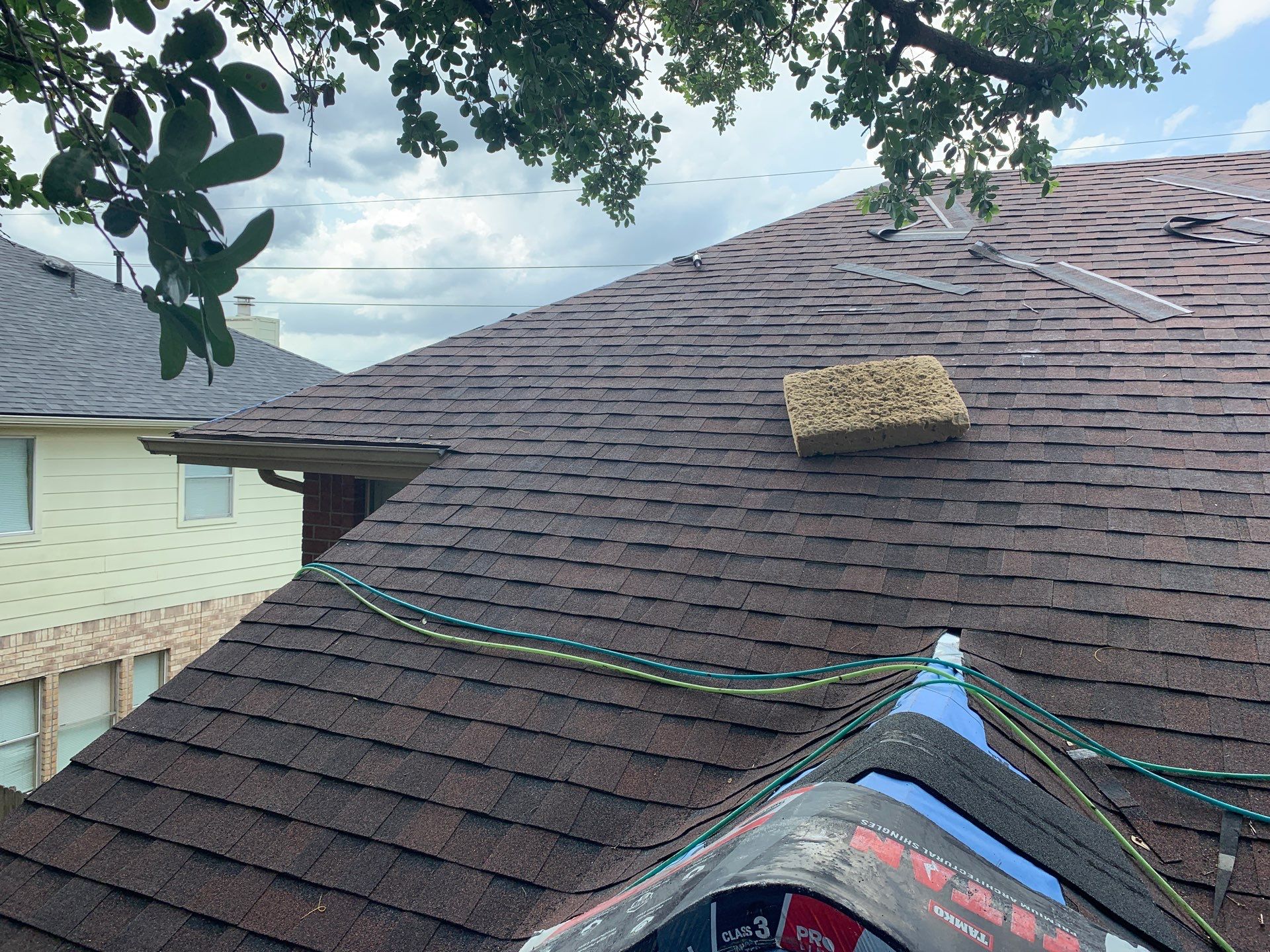 Autumn Brown Shingle Roof Replacement — Houston, TX by PL Roofing & SB Roofing, LLC.