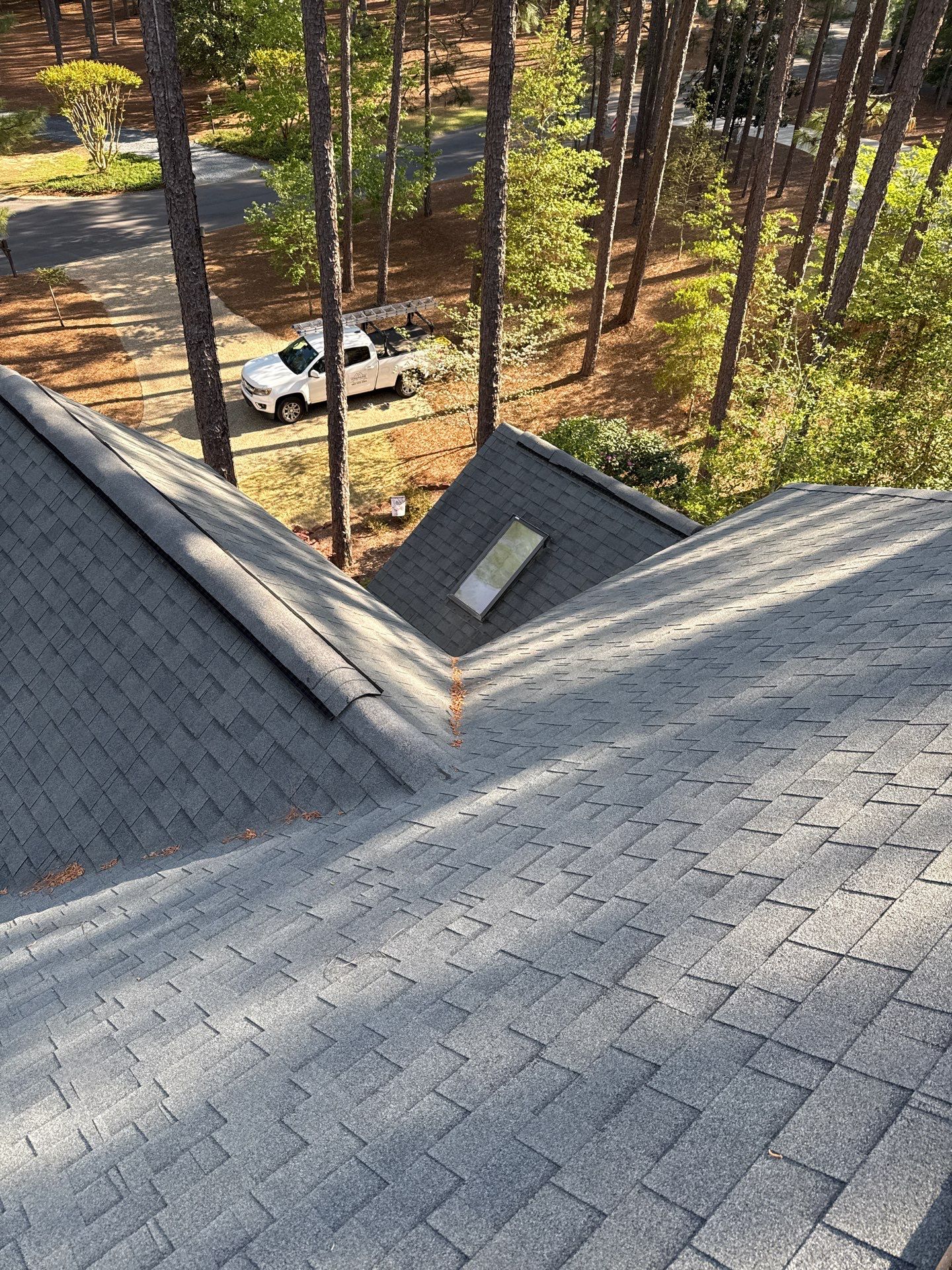 Architectural Shingle Roof Replacement and Skylight Upgrade in Pinehurst by Prepare The Way Roofing