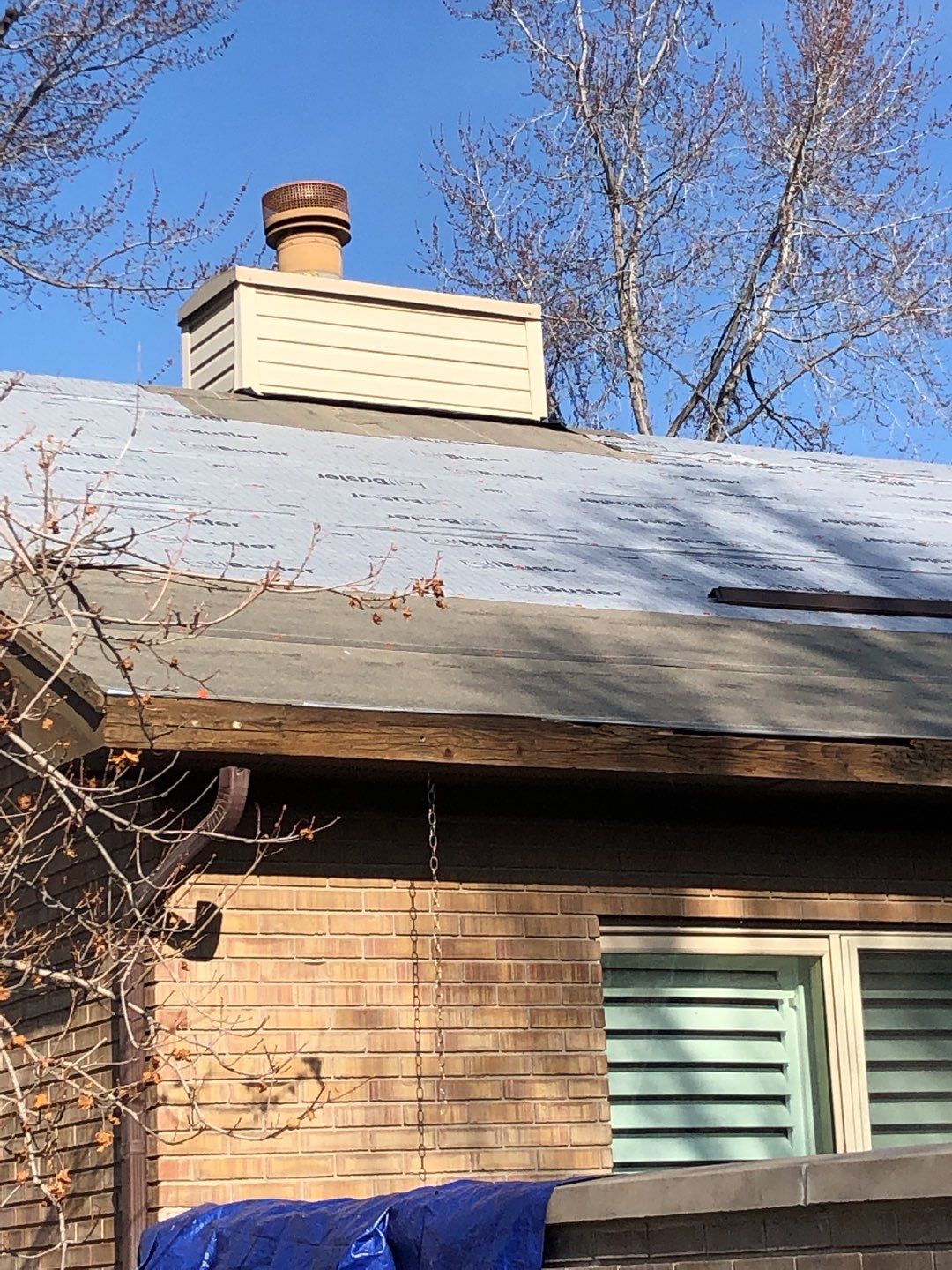 Storm Damaged Roof using GAF Timberline HDZ - Lifetime Shingle by The Roof Doctor