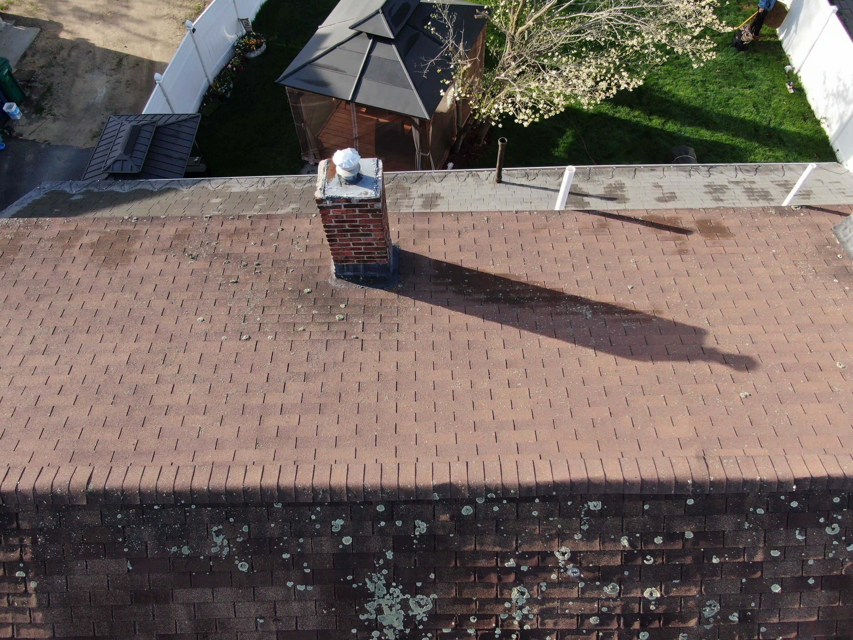 Roof Replacement with Owens Corning TruDefinition Shingles in Midnight Plum by Mighty Dog Roofing of Greater Middlesex County