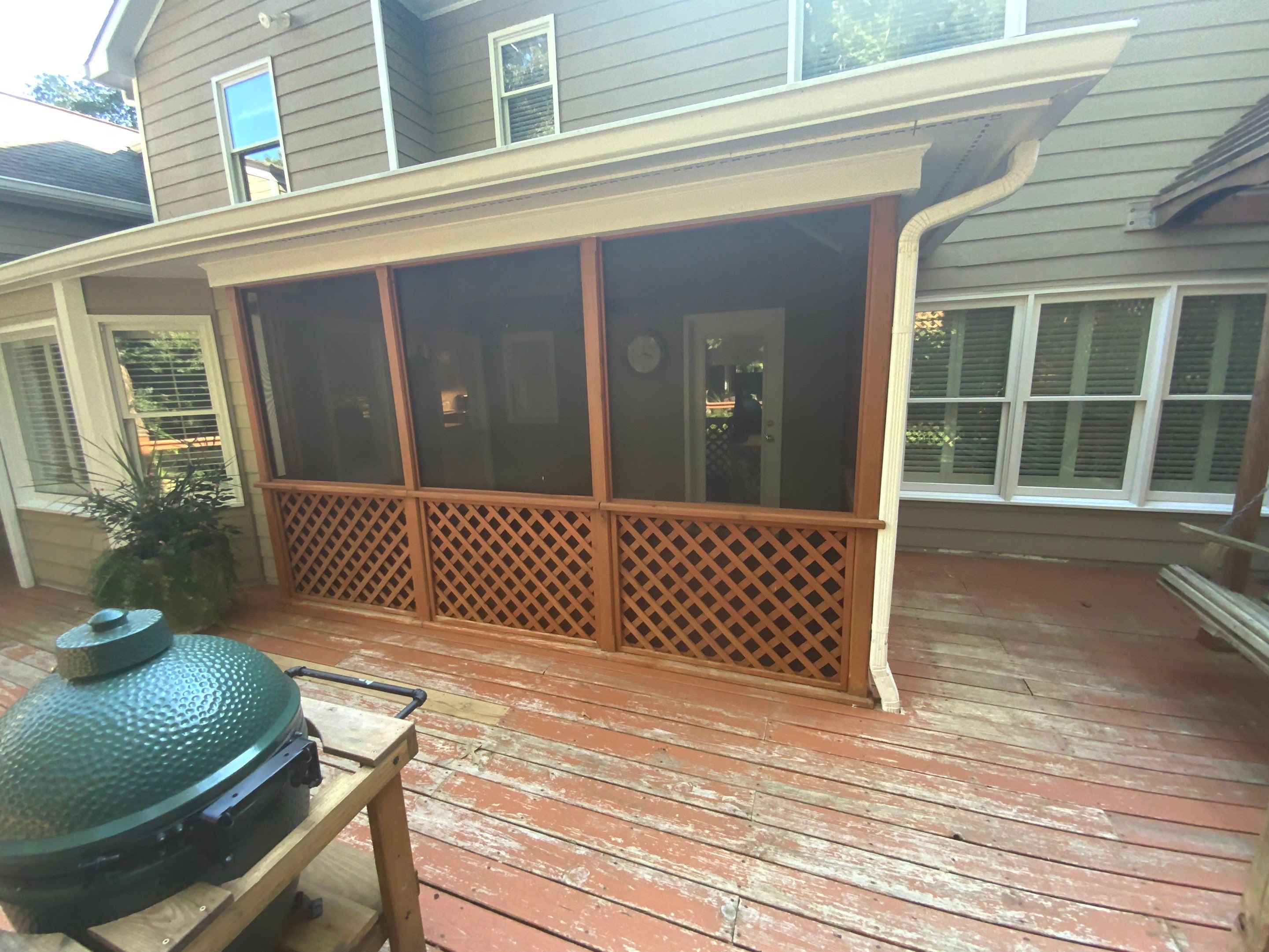 Comprehensive Deck and Screened Porch Staining in Marietta by Swift Home Renovations