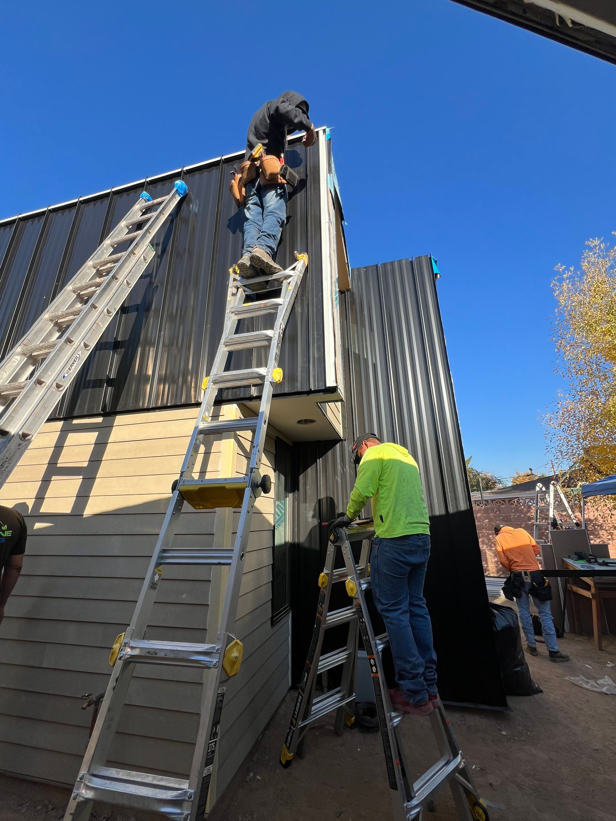 Black Standing Seam by Reimagine Roofing