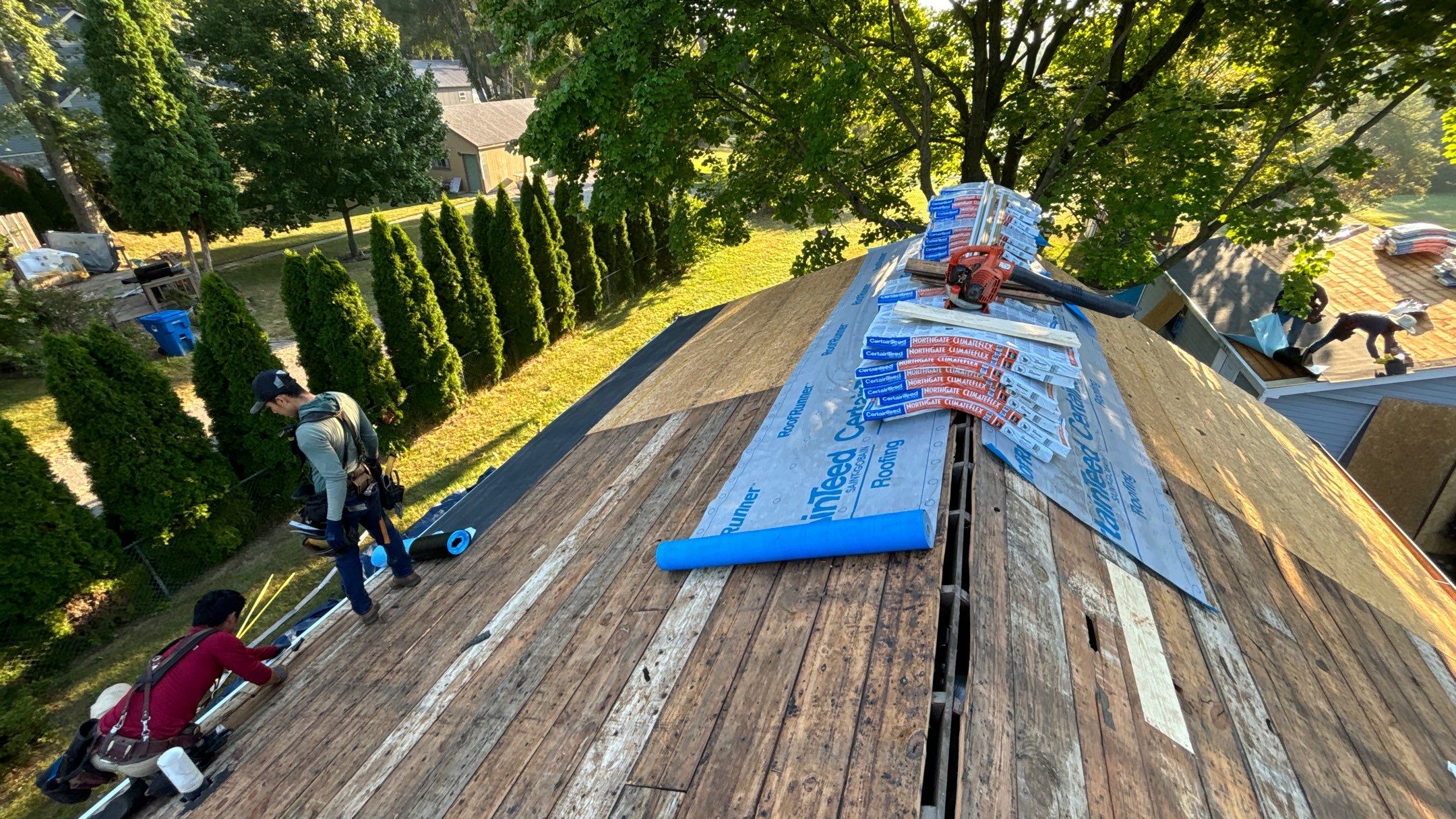 Roof Replacement using CertainTeed Northgate by 180 Contractors