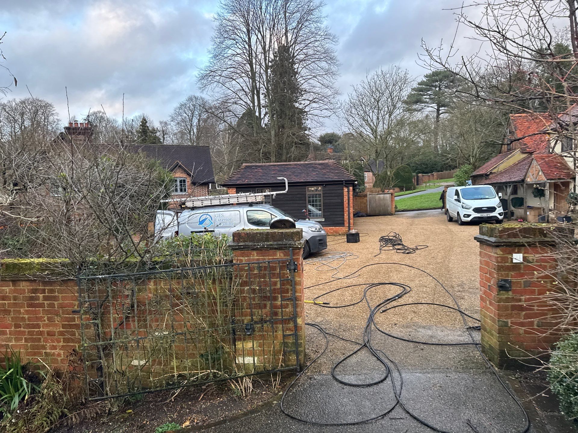 Roof Clean  - Moss Removal - Gutter Clean using Honda 15lpm Low Pressure Washing Machine by Ges Exterior Cleaning ltd