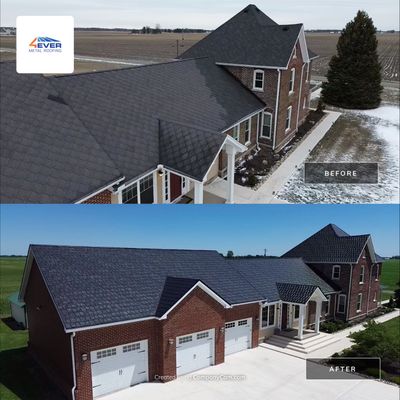 Historic Metal Slate Roof Restoration in Elwood, IN