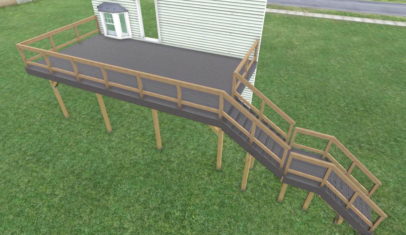 South Trace Lane - Deck Installation and Chimney Repair by Pillar and Pine
