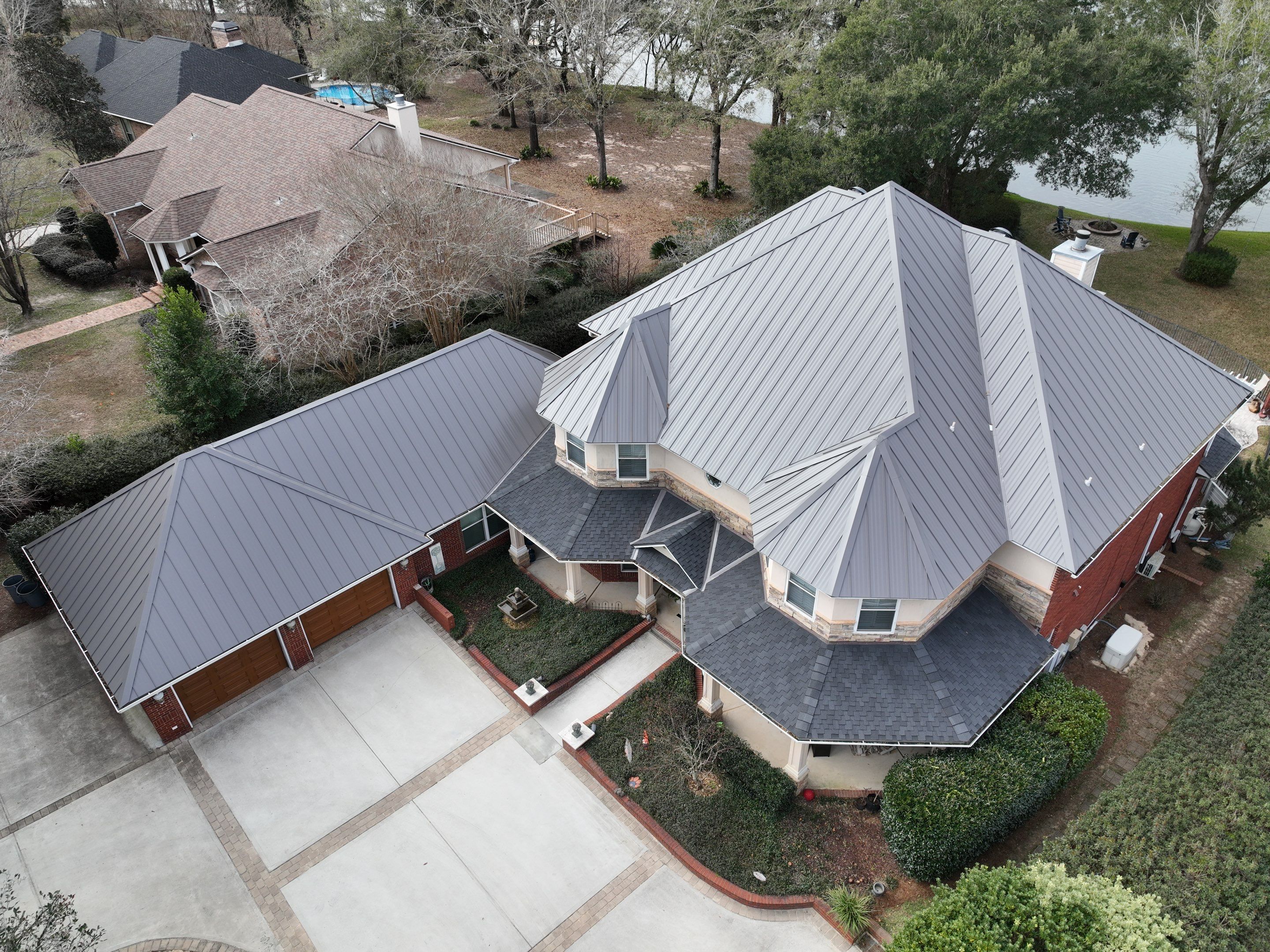 Roof replacement by Professional Roofing Company
