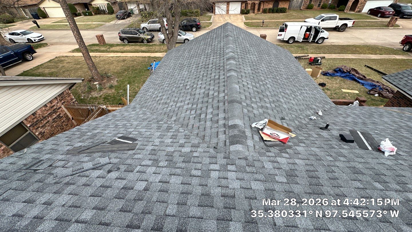 Project in Oklahoma City by Icon Roofing And Construction