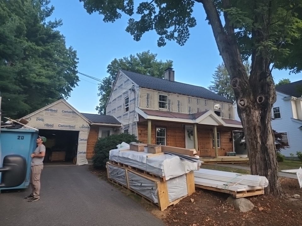 Exterior remodeling in Needham, MA by UBrothers Construction