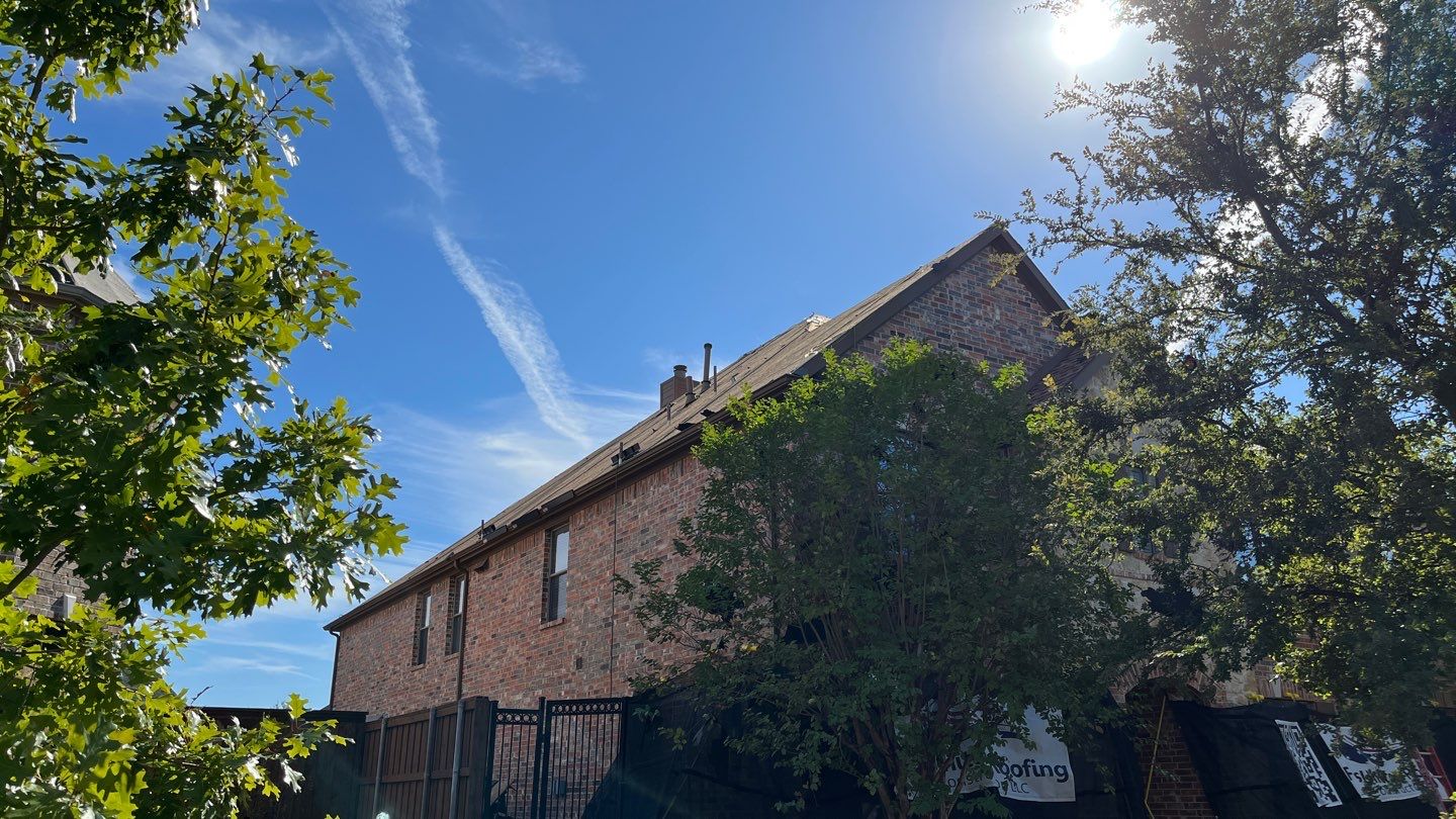 Storm Roof Damage Replacement in Frisco by First United Roofing & Construction