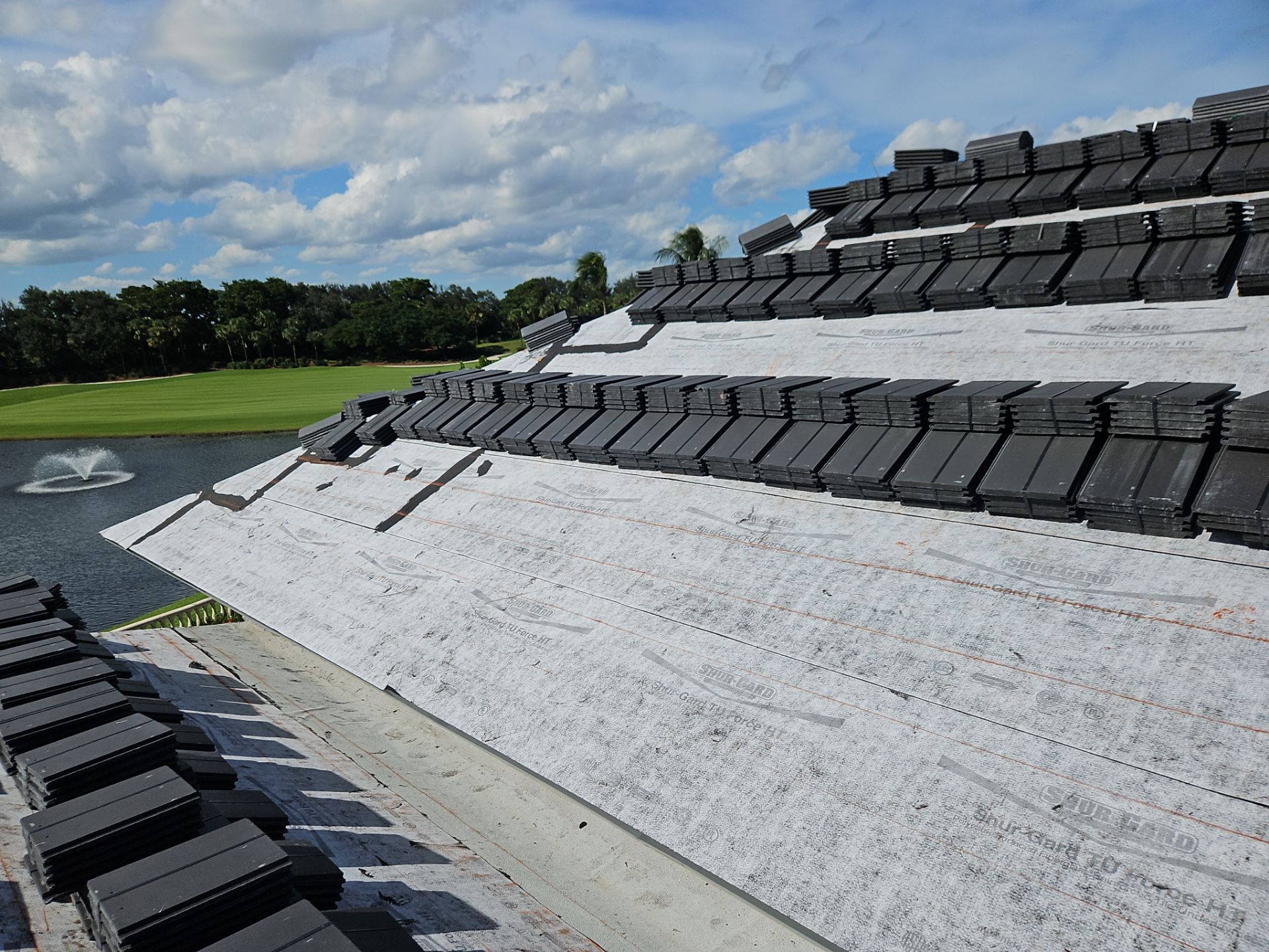 Residential Roofing Installation using WestLake Roofing Tile by BLUES BROTHERS ROOFING
