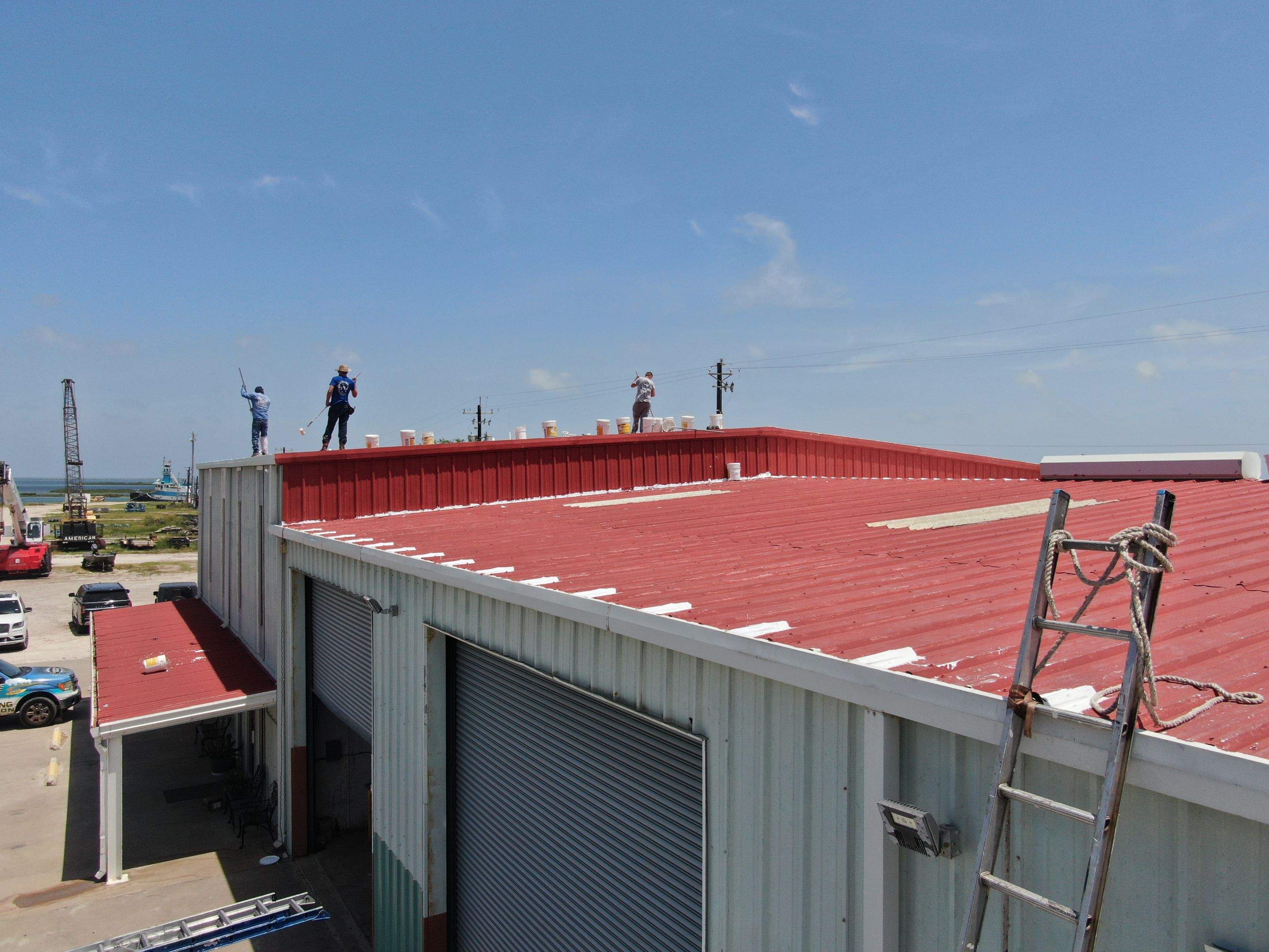Ingleside Waterfront Industrial Waterproofing by Bayfront Roofing and Construction