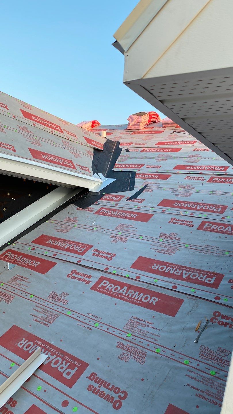 Residential Roofing Repair using Roof Replacement by American Roofing & Construction LLC