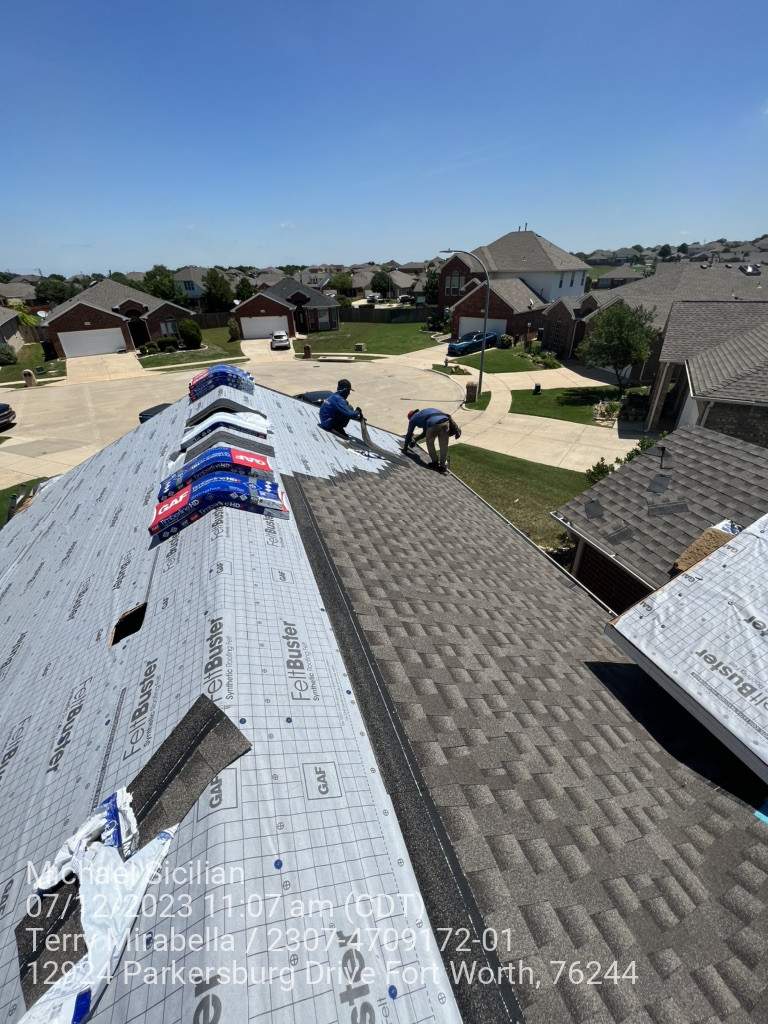 Project in Fort Worth by Zeus Exteriors