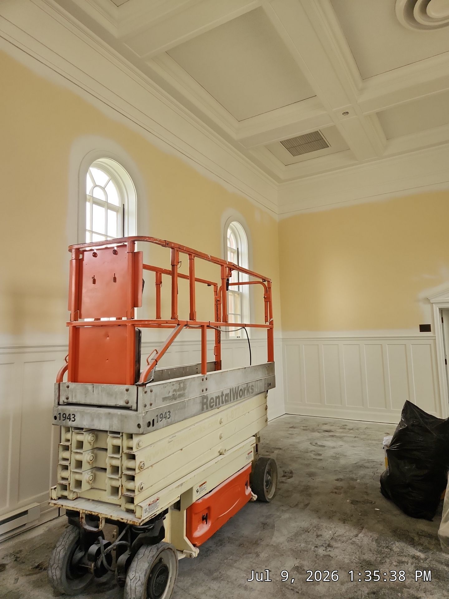 Interior Church Painting and Sanctuary Refresh in Sioux Falls by Select Painting, Coatings & Garage Cabinets