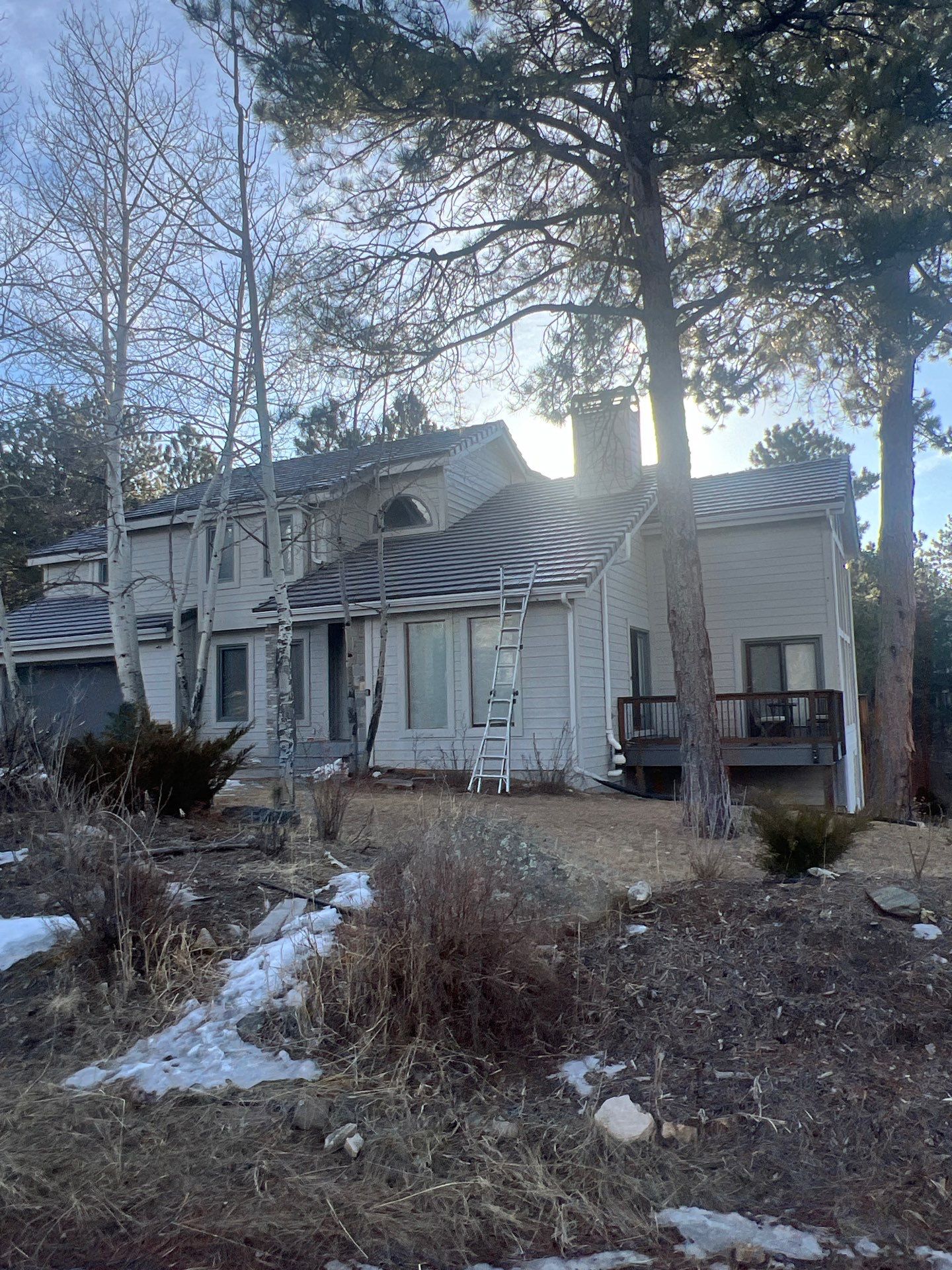 Residential Roofing Installation using Concrete Tile by Blue Peaks Roofing LLC 