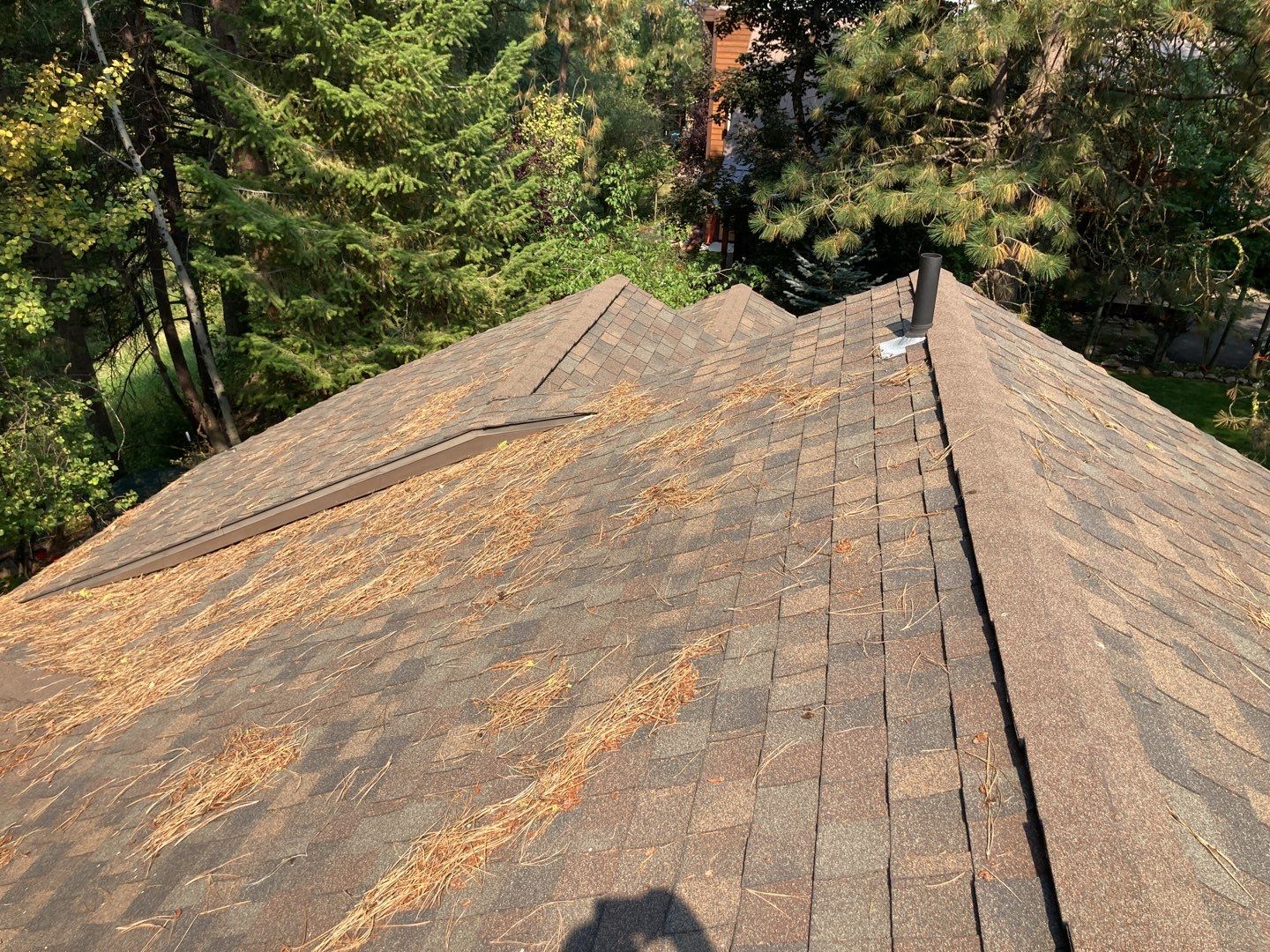 Two story new build gets a CertainTeed Landmark roof in Shenandoah  by ID Roofing LLC