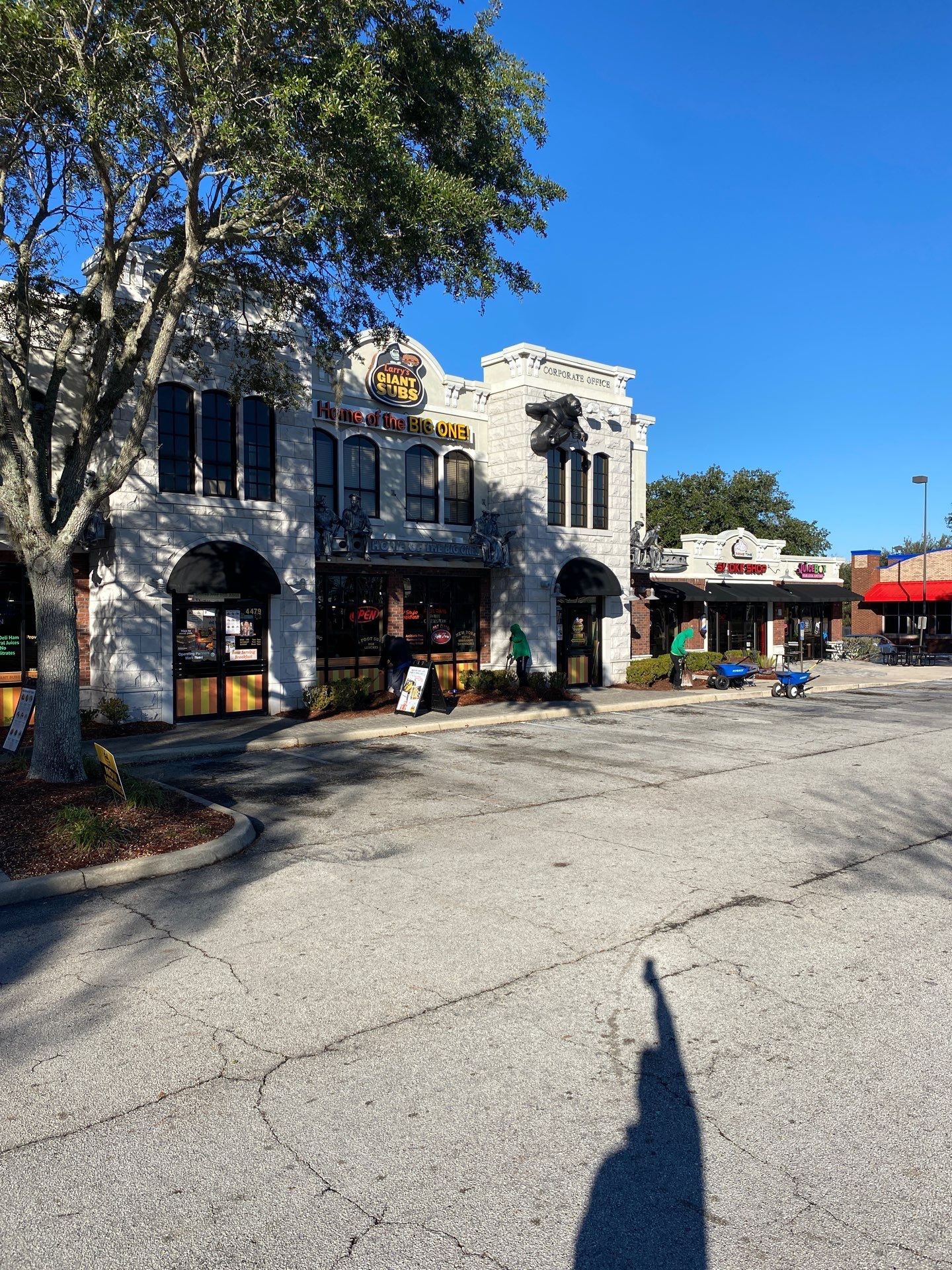 Larry’s Giant Subs | Rock & Mulch by ProGreen Services