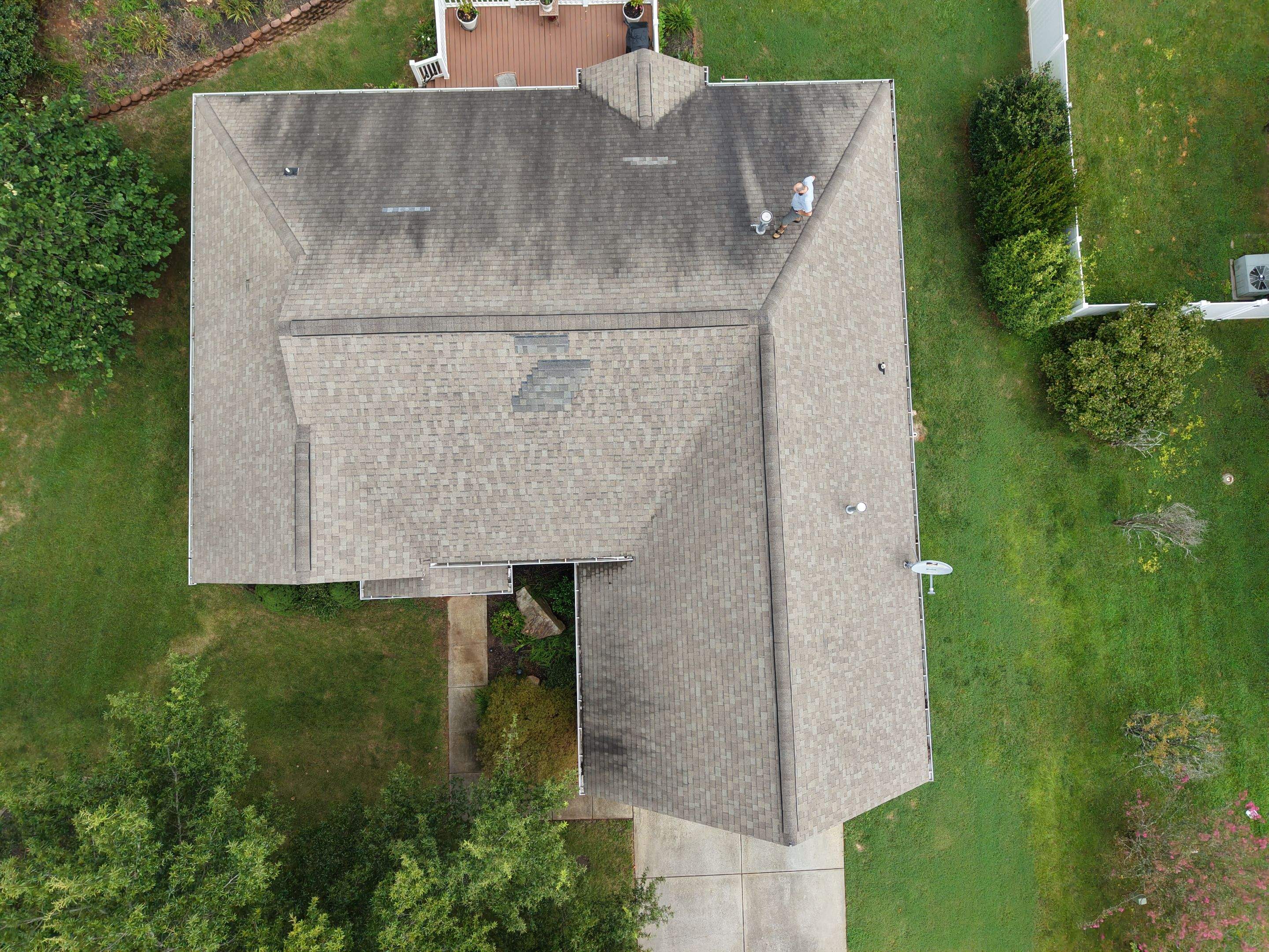 Residential Roof Replacement using CERTAINTEED LANDMARK AR WEATHERWOOD by RISE Roofing & Restoration, LLC