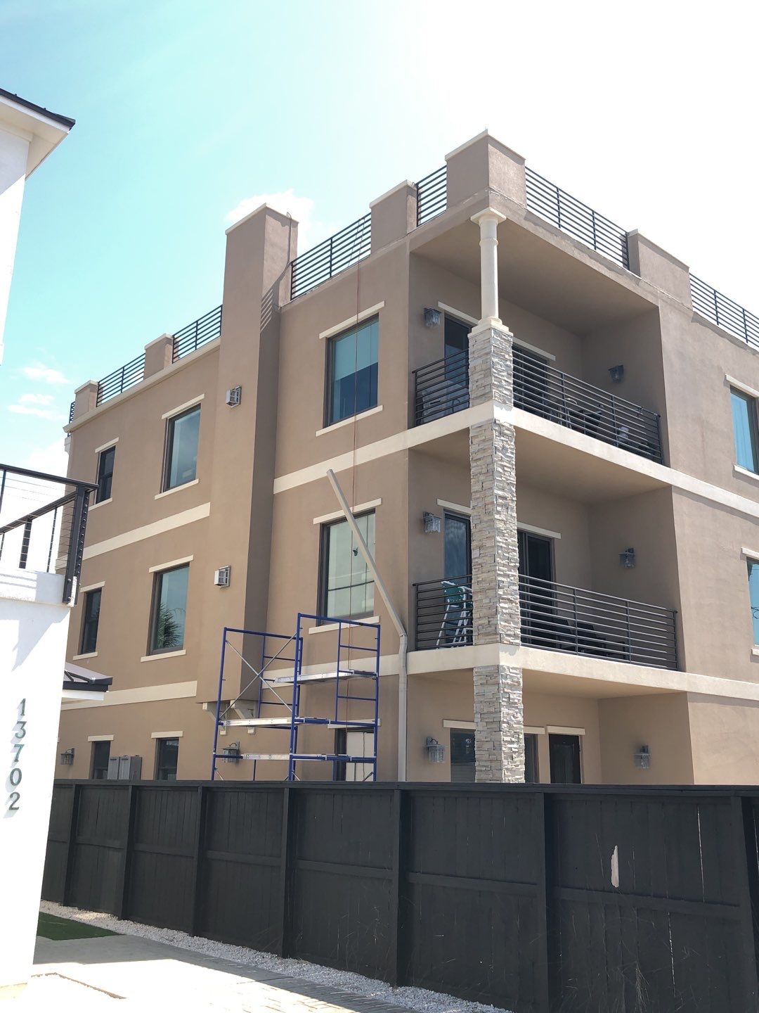 Gutter Installation using Wicker Color K-Style Gutters by Gutter Professors