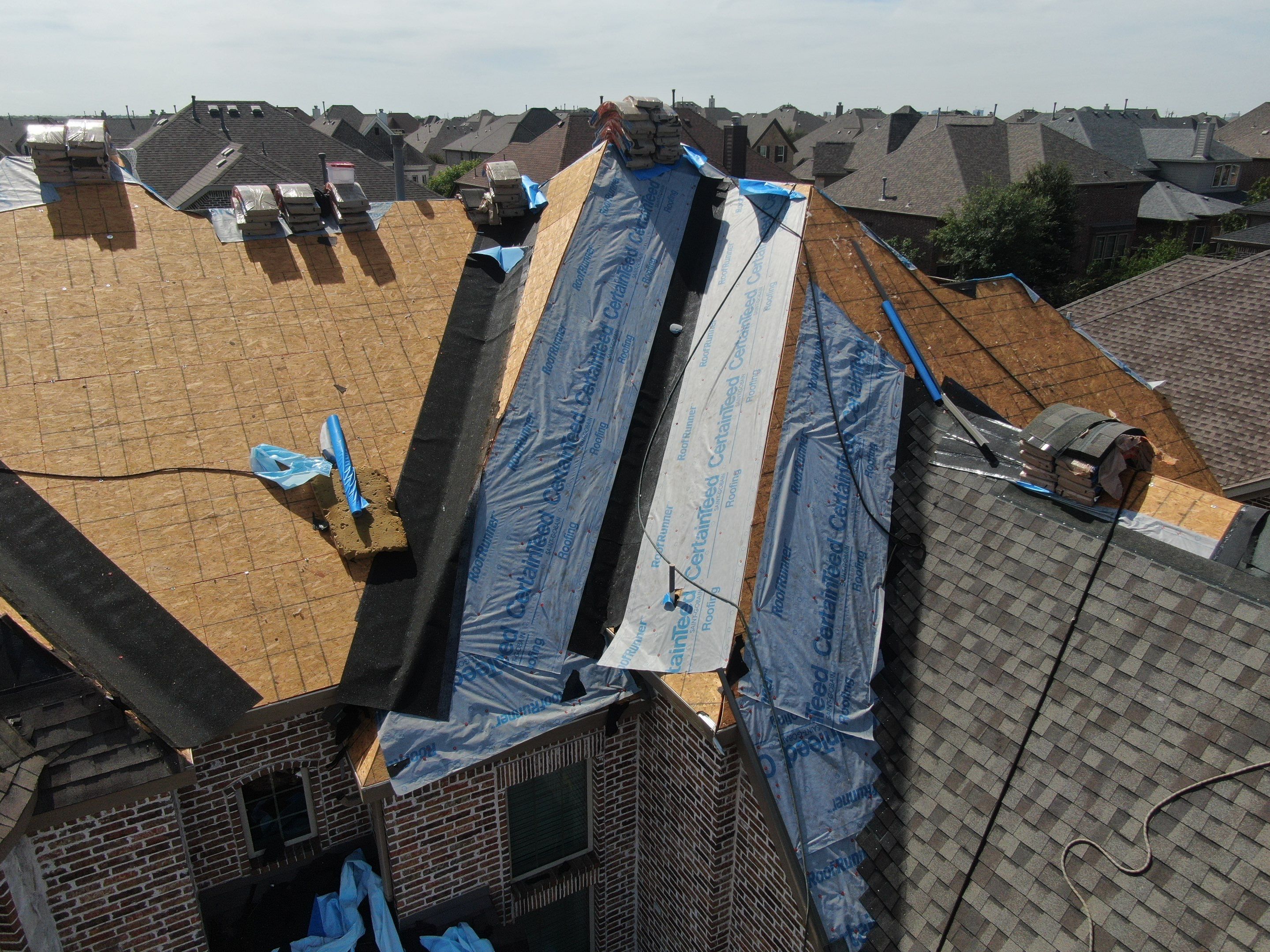 Residential Roofing Installation using Certainteed Climateflex  by Becker Roofing and Exteriors