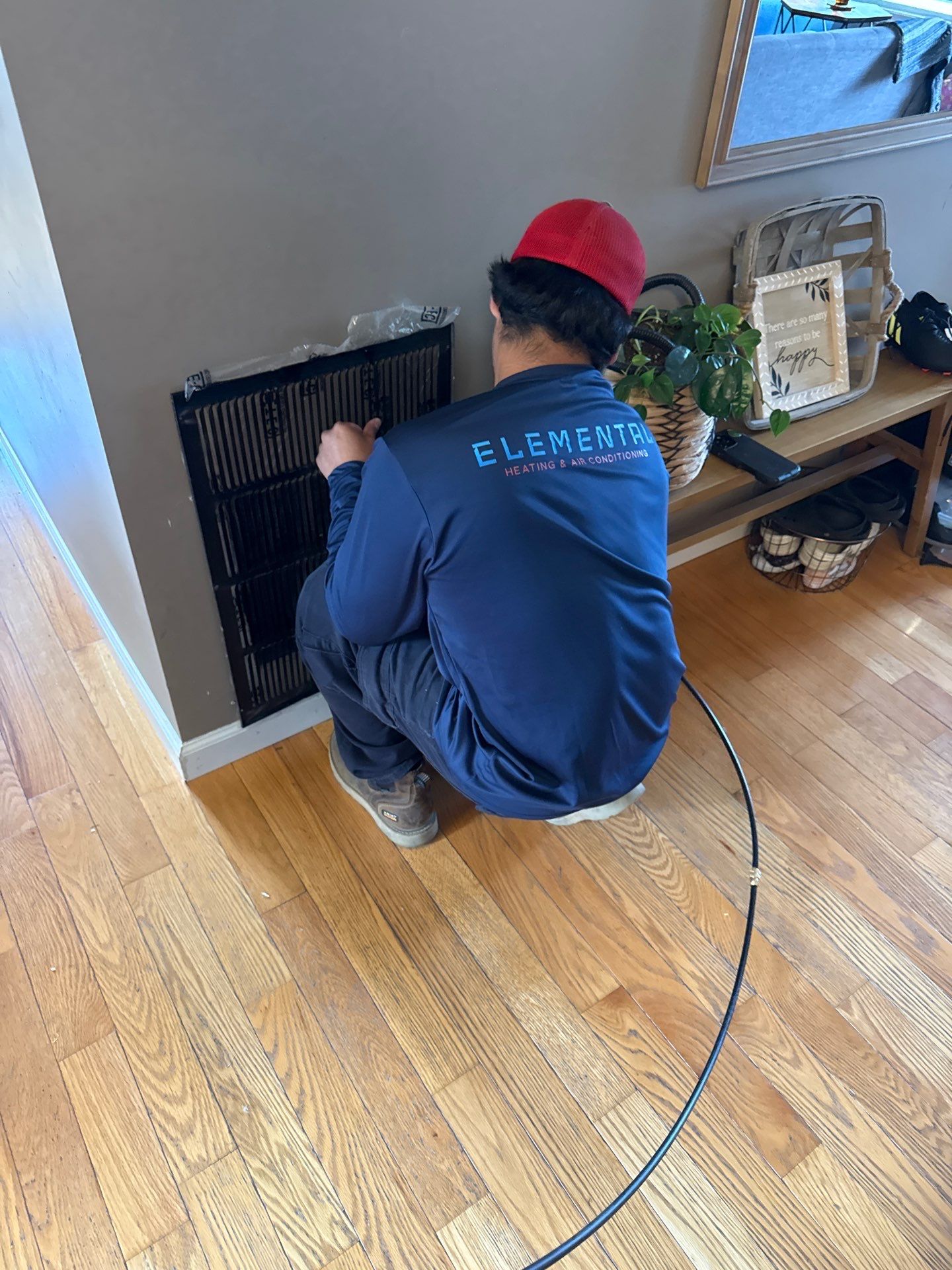 Duct Cleaning and Sanitization by Elemental Heating and air conditioning LLC
