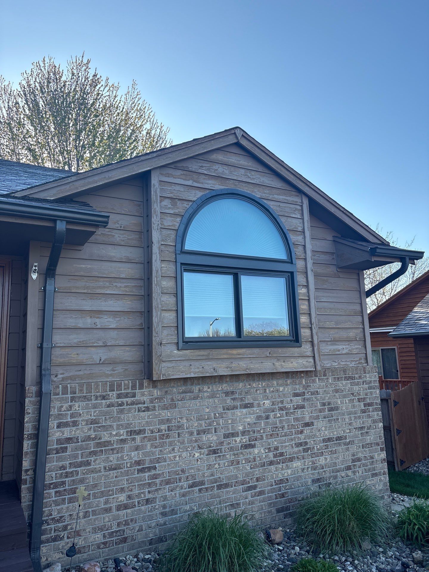 Wood Siding Restoration and Exterior Painting in Sioux Falls by Select Painting, Coatings & Garage Cabinets
