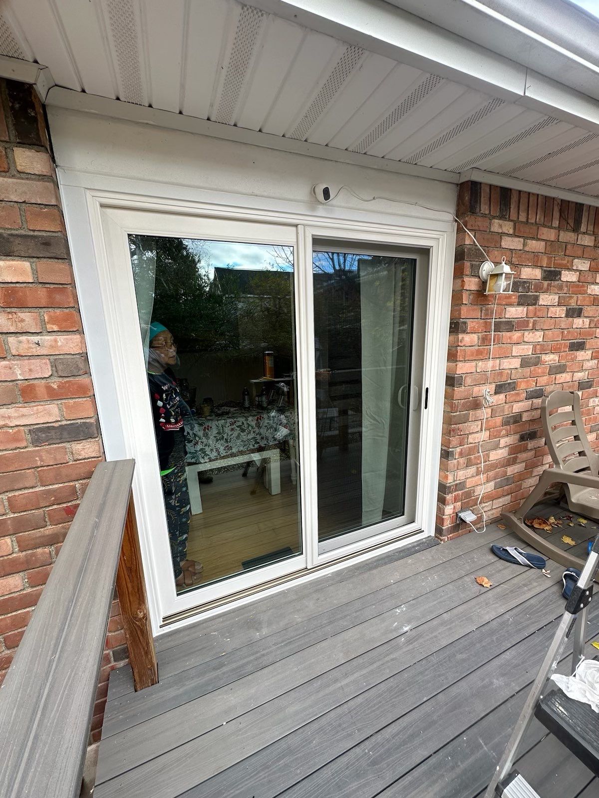 Sliding Glass Door Installation in Albany, NY  by Yankee Home Improvement