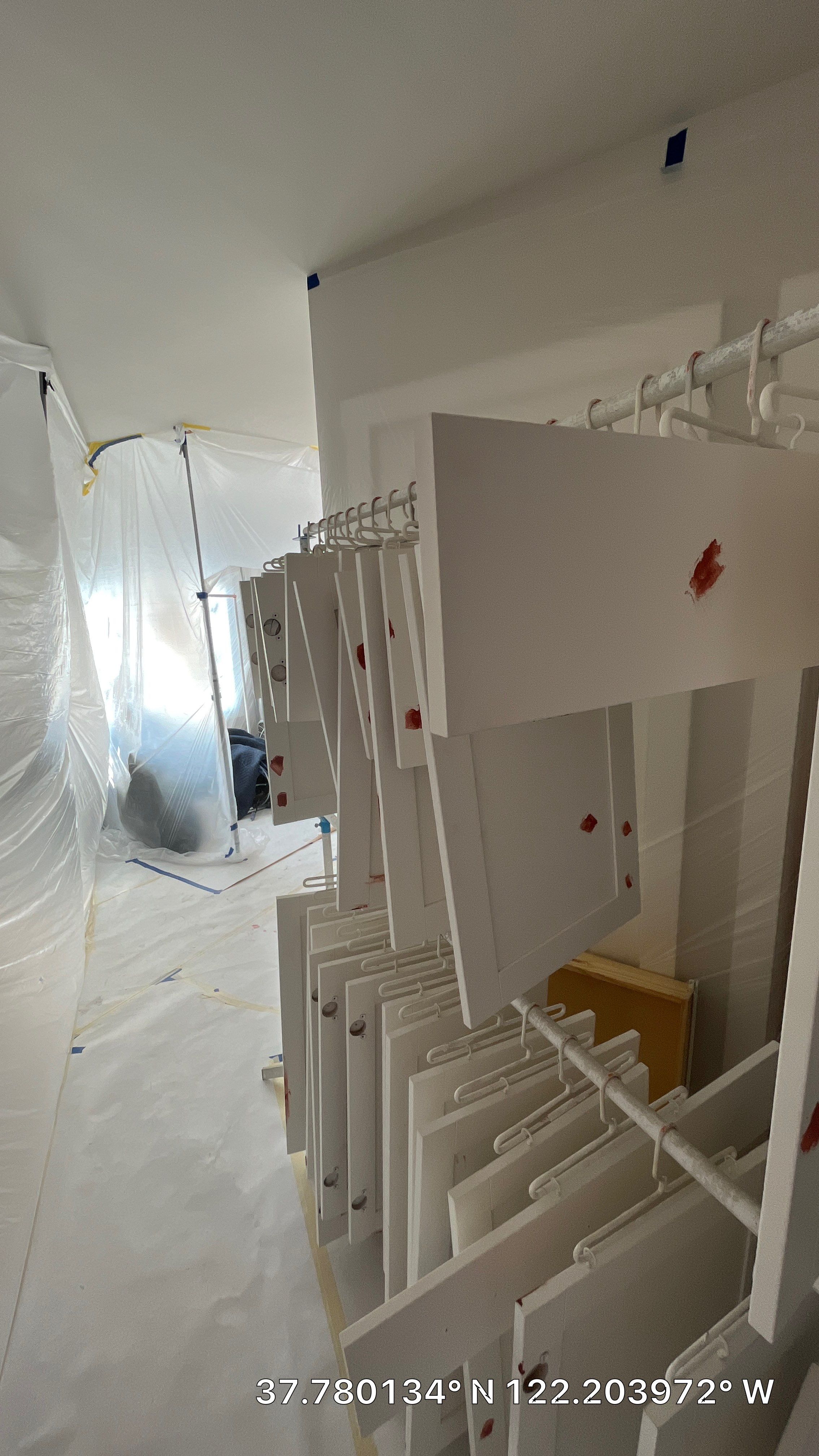 Custom Cabinet Painting  by Herrera’s Bay Area Painting inc.