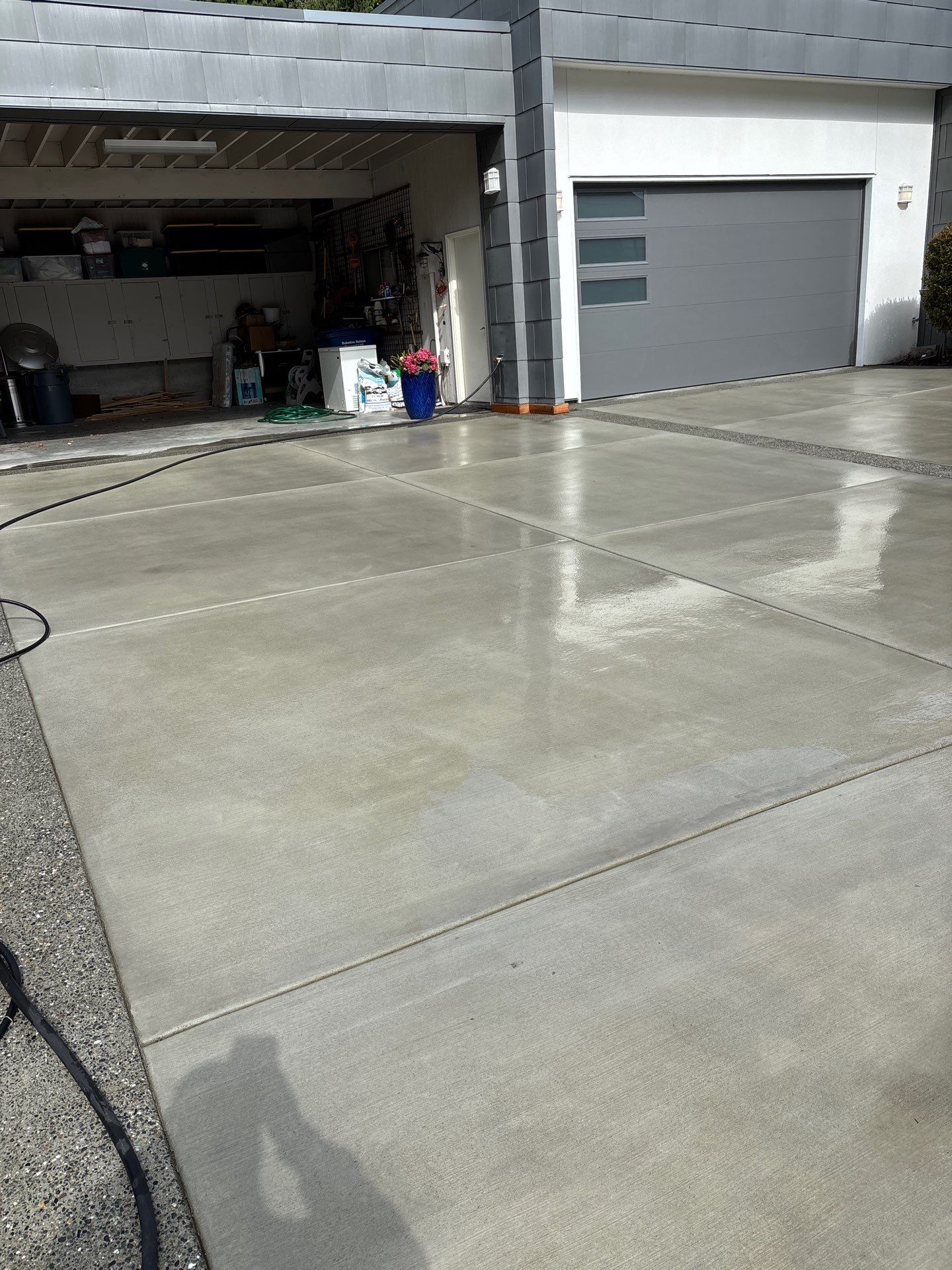Sealcoated Concrete & Asphalt Driveway | Everett  by Jireh Asphalt & Concrete Inc 