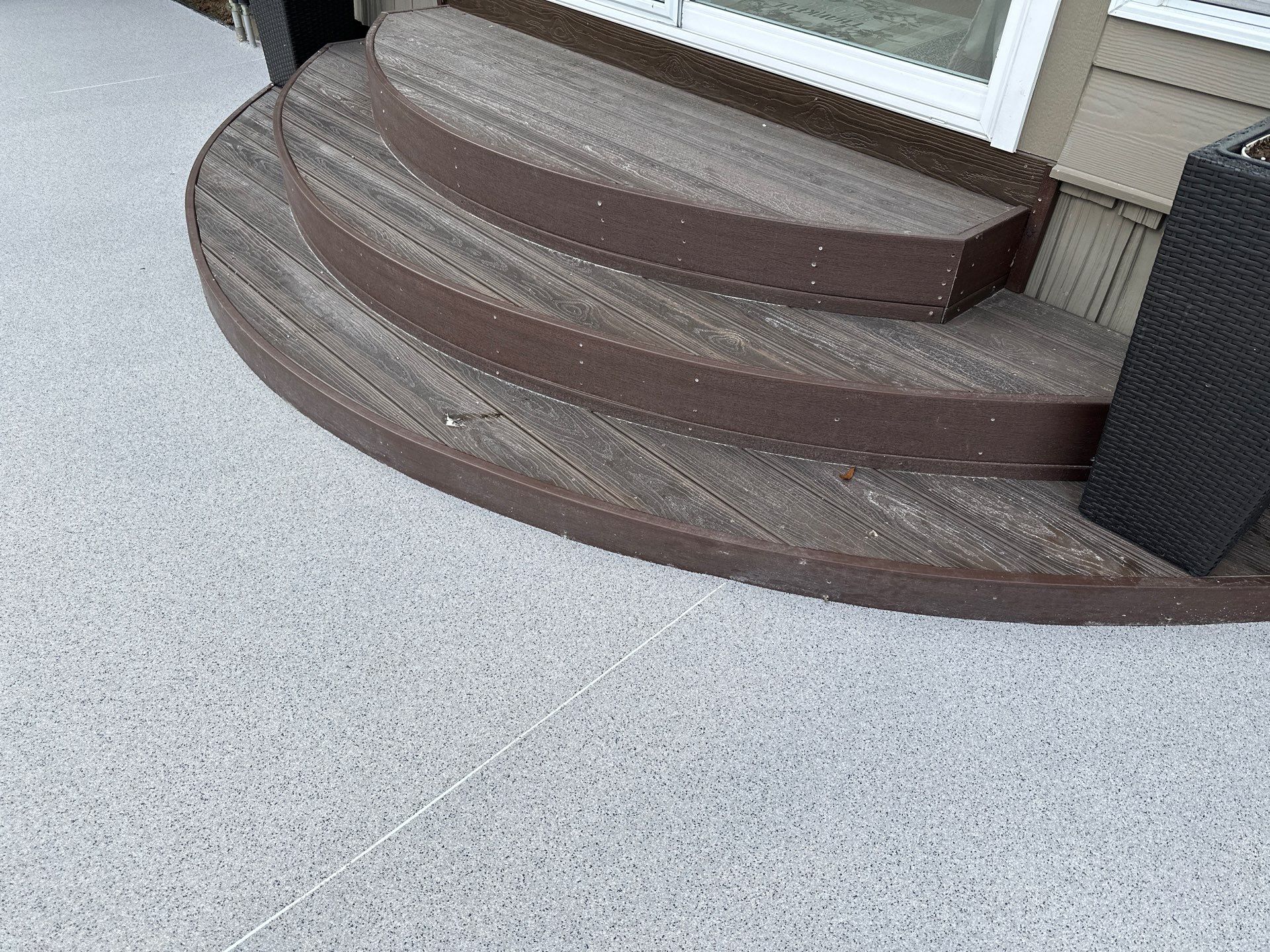 Pool Deck & Sidewalk using Quicksand & Obsidian by Elite Floor Solutions