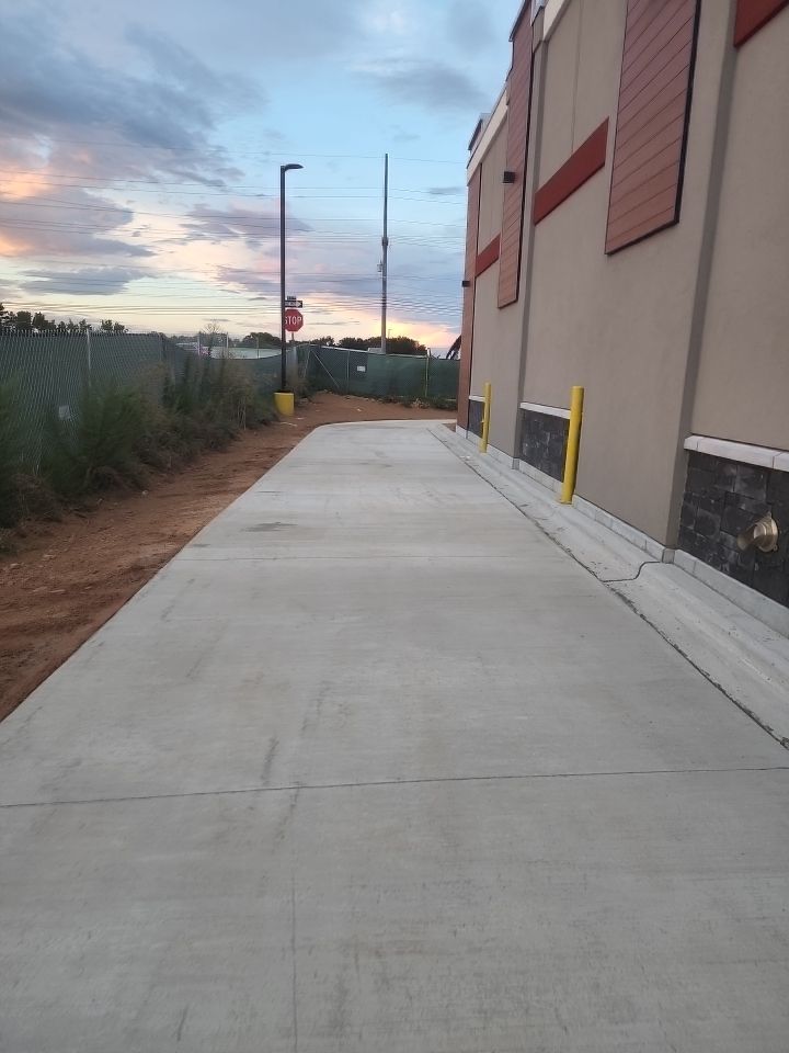Driveway Clean using cleaner by G&H Home Tech Pros LLC