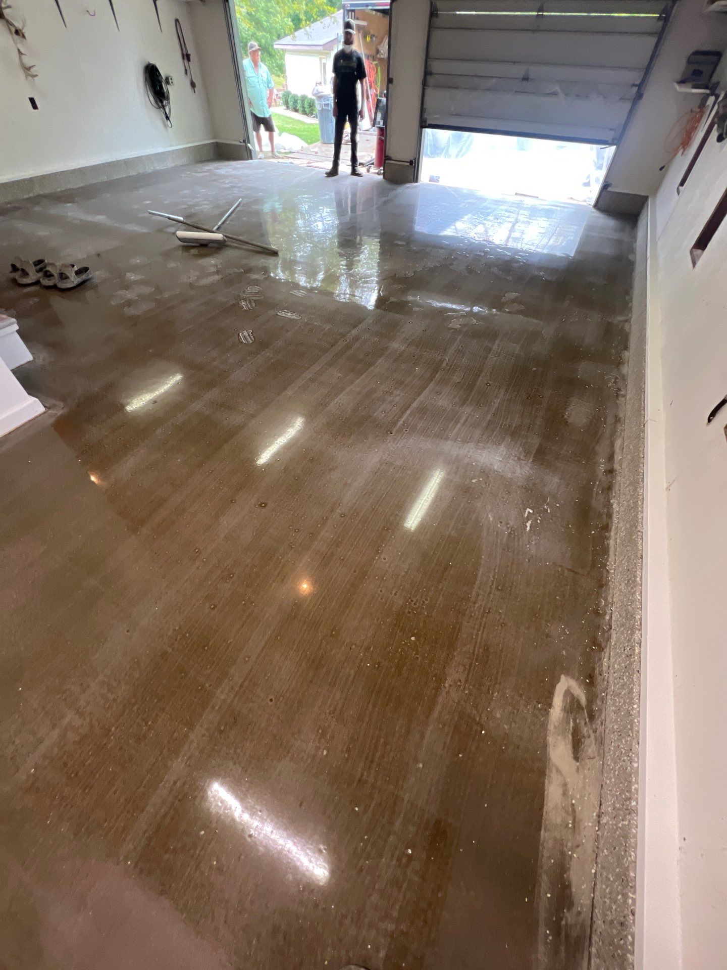 Garage by Freedom Concrete Coatings. 