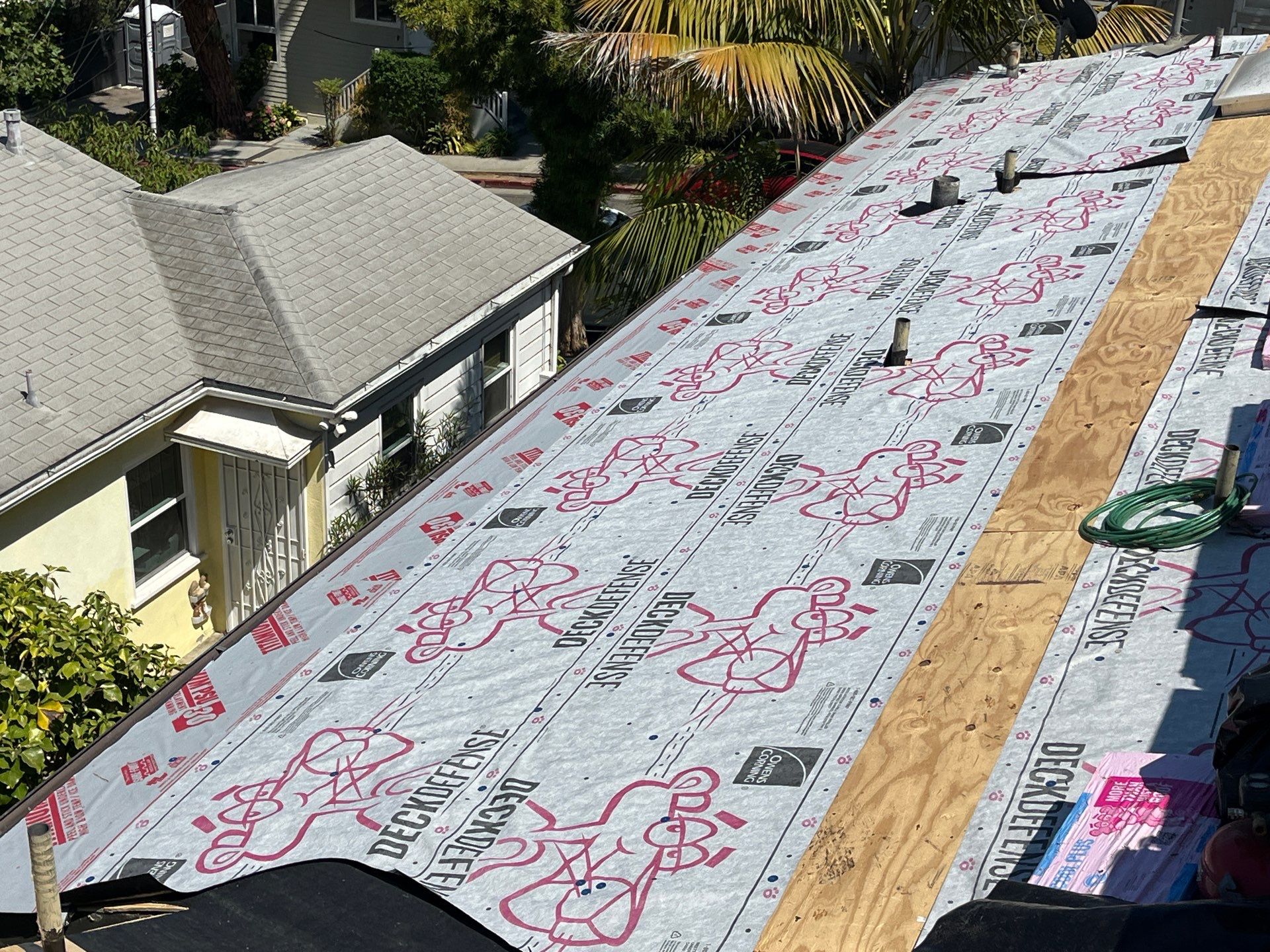 Residential Reroof in Santa Monica by Hull Brothers Roofing