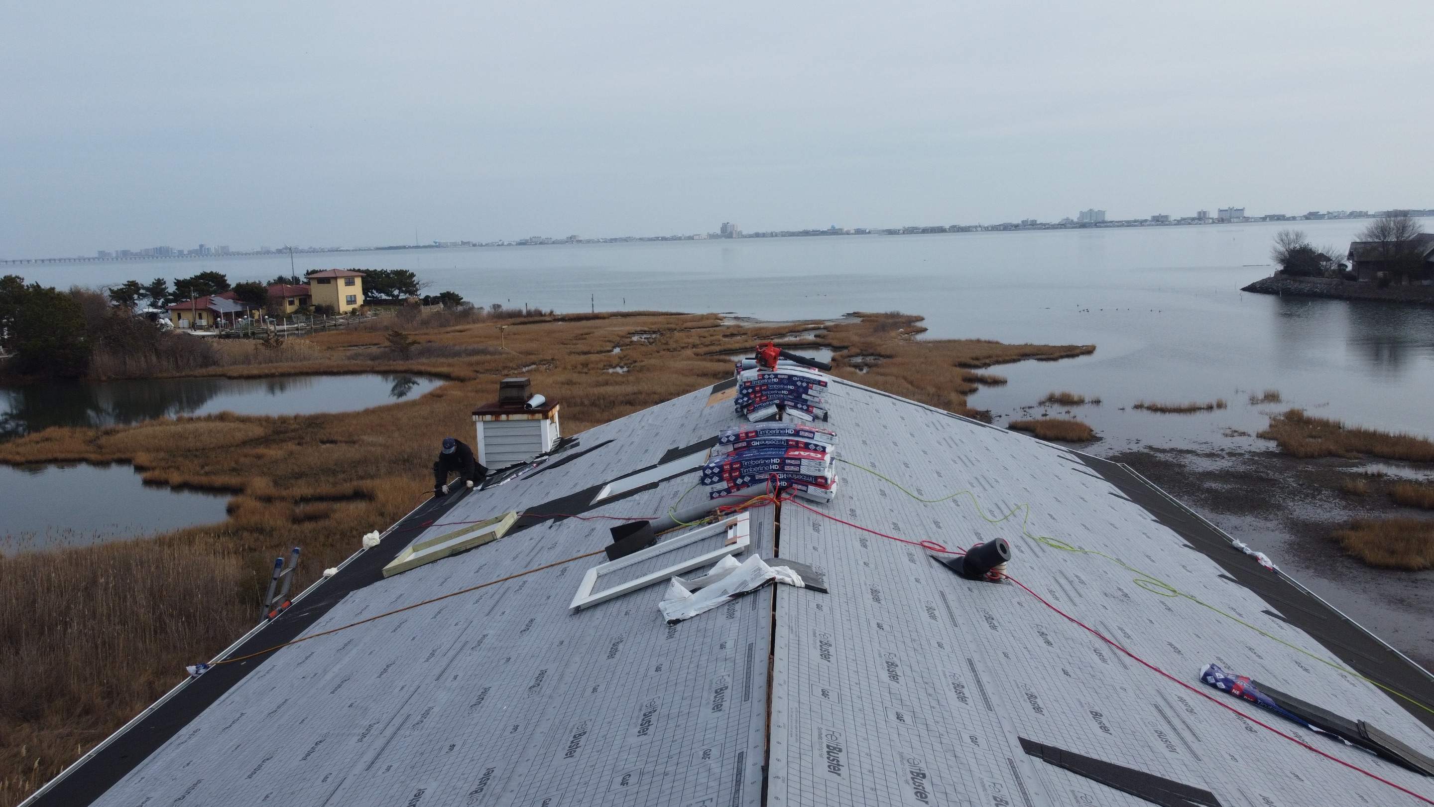 Residential Roofing Installation using GAF Timberline HDZ by Matter Construction, LLC