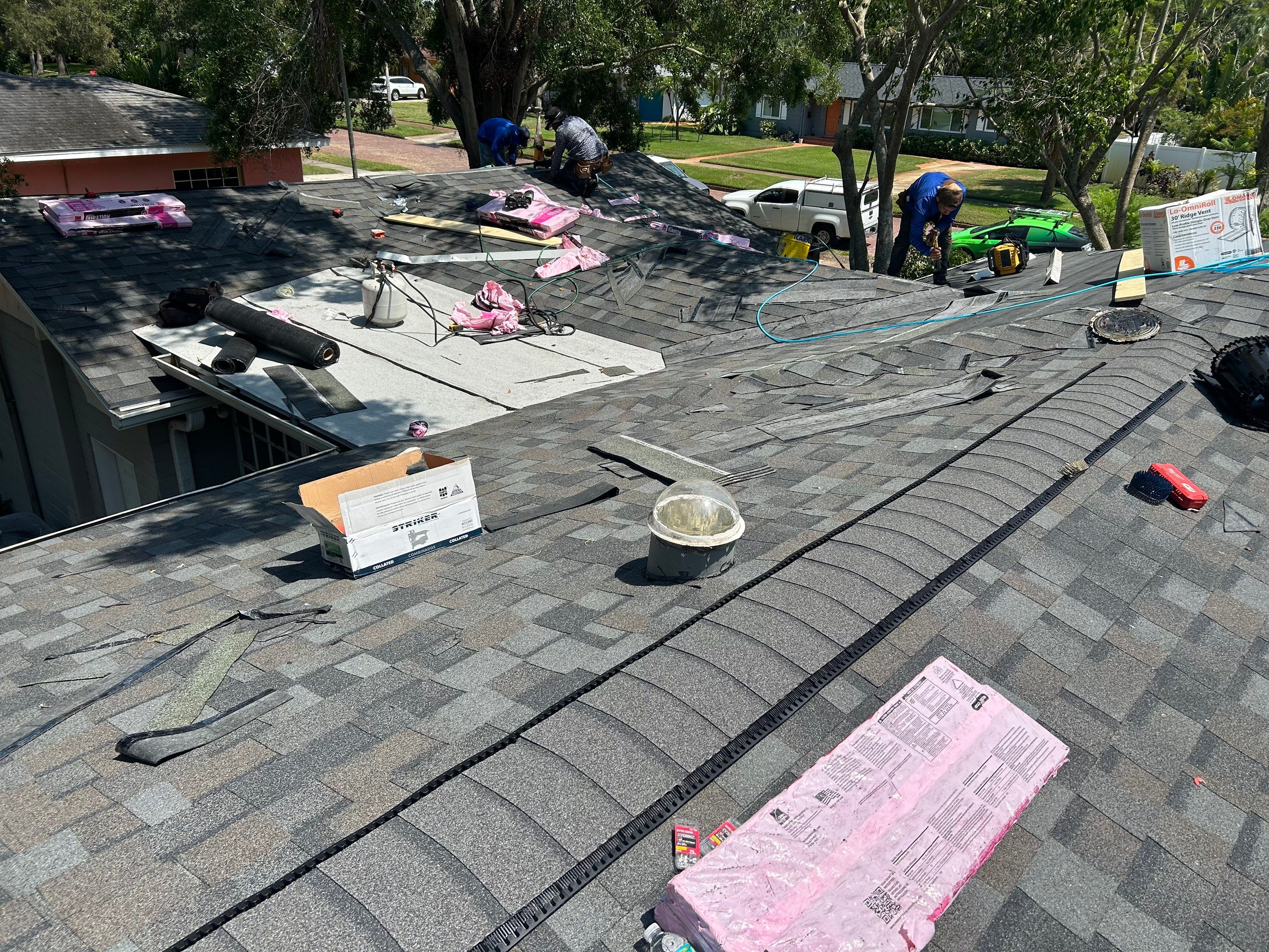 Project in St. Petersburg by Mitchell Roofing Company LLC 