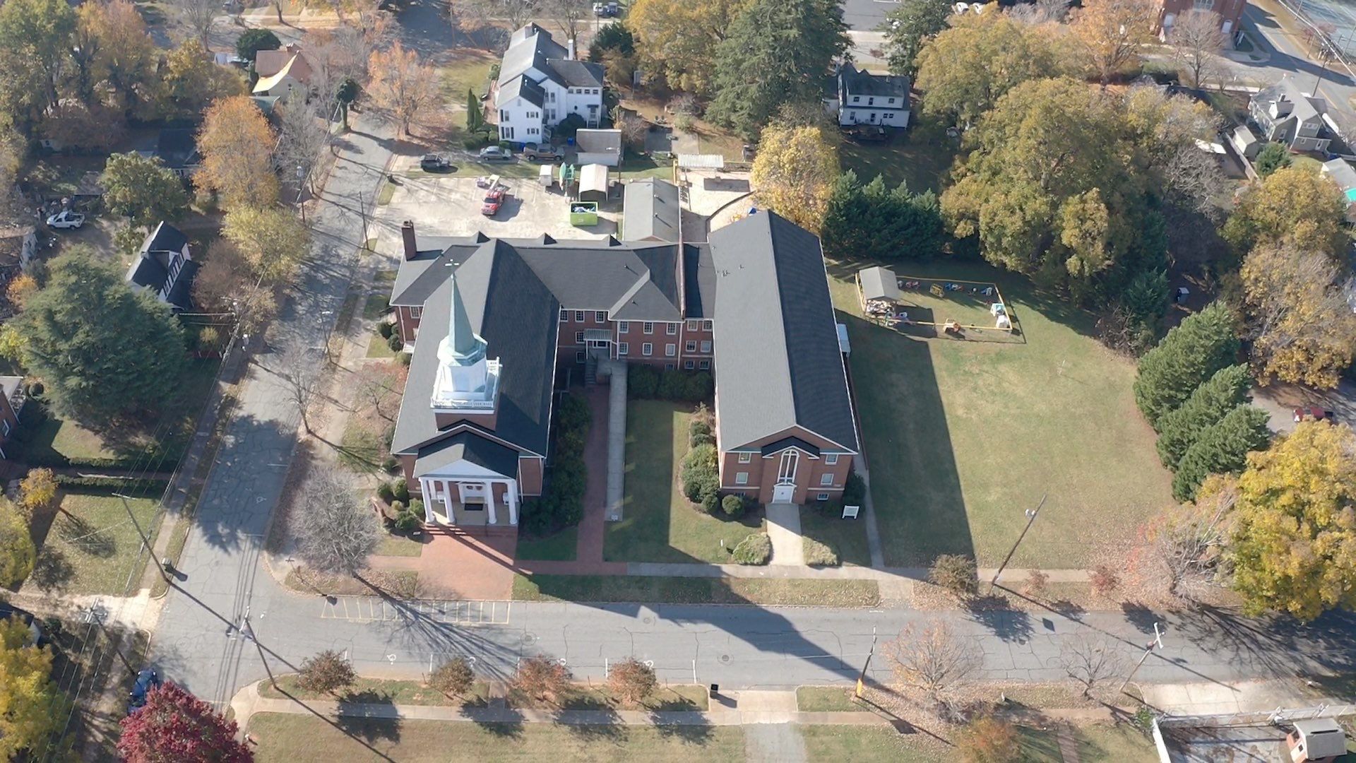 Mebane United Methodist Church by Just In Time Roofing and Restoration