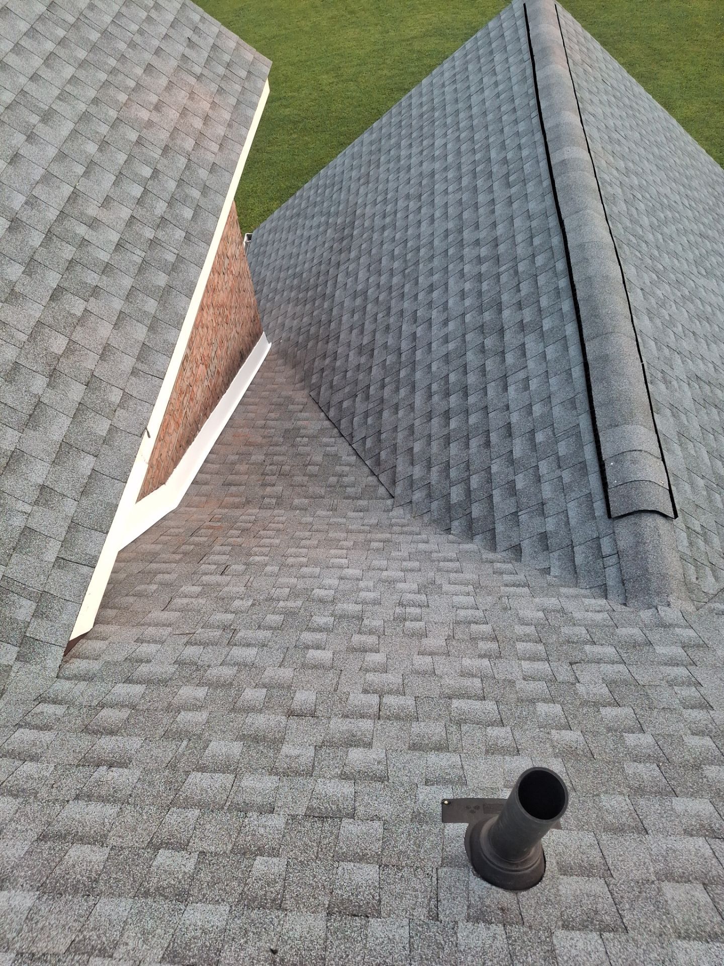 Residential Roofing Installation using GAF Timberline HDZ Oyster Grey by Rainstoppers Roofing