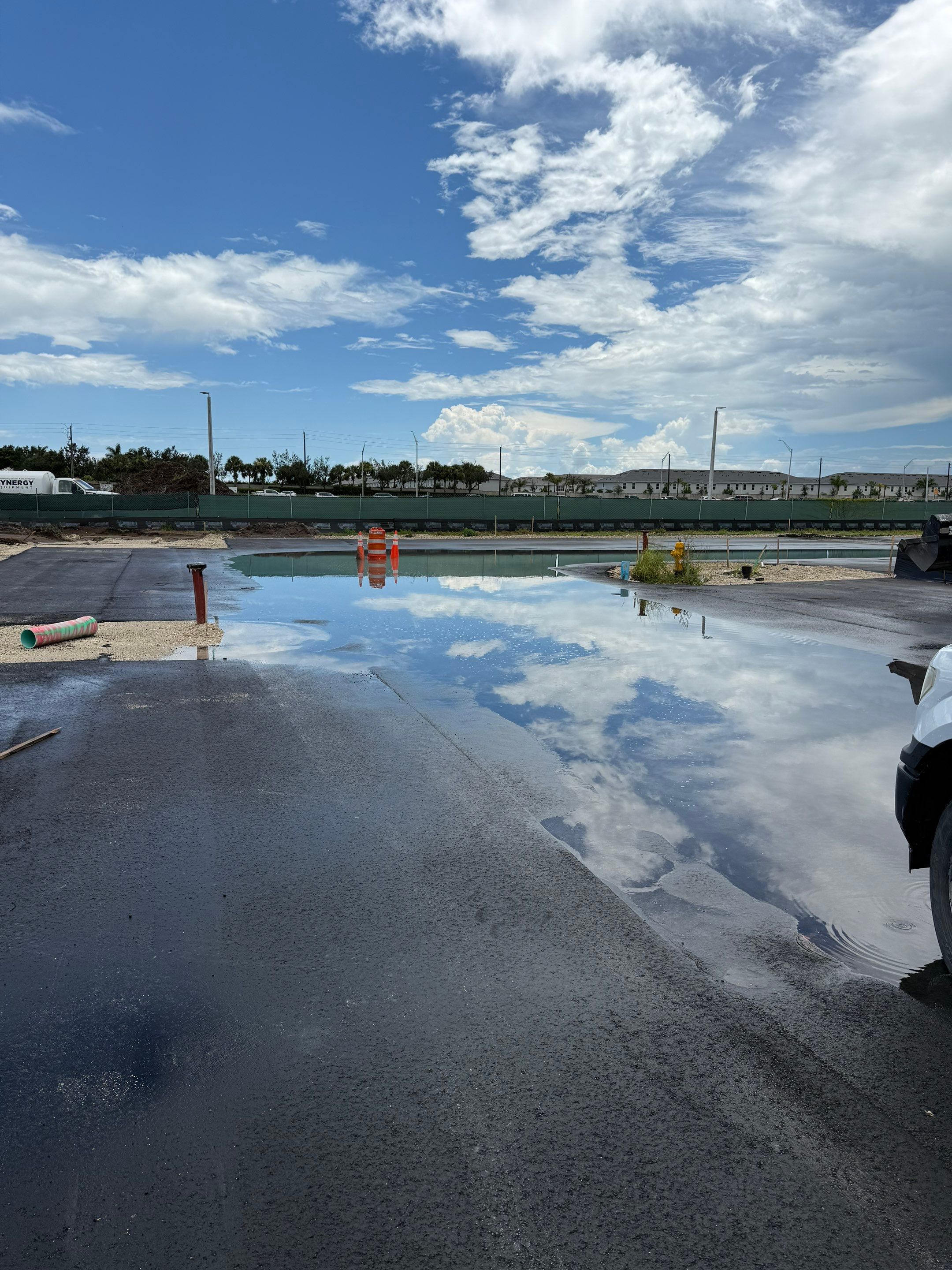 Cleaning Clogged Construction Site Catch Basins by APS Power & Water